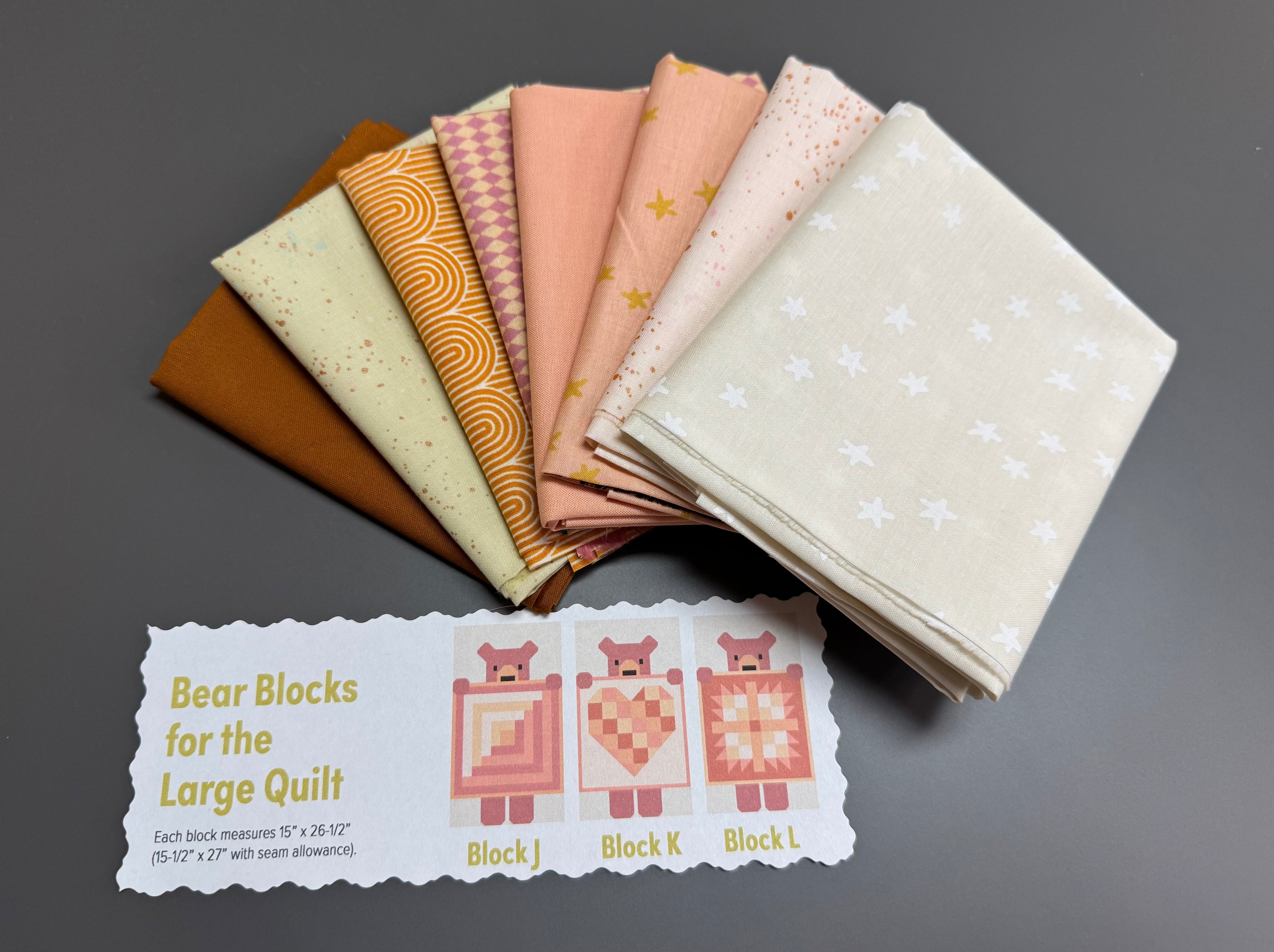 Show and Tell Quilt Kit- Large (75’ x 85”)- Curated by SEW and Company