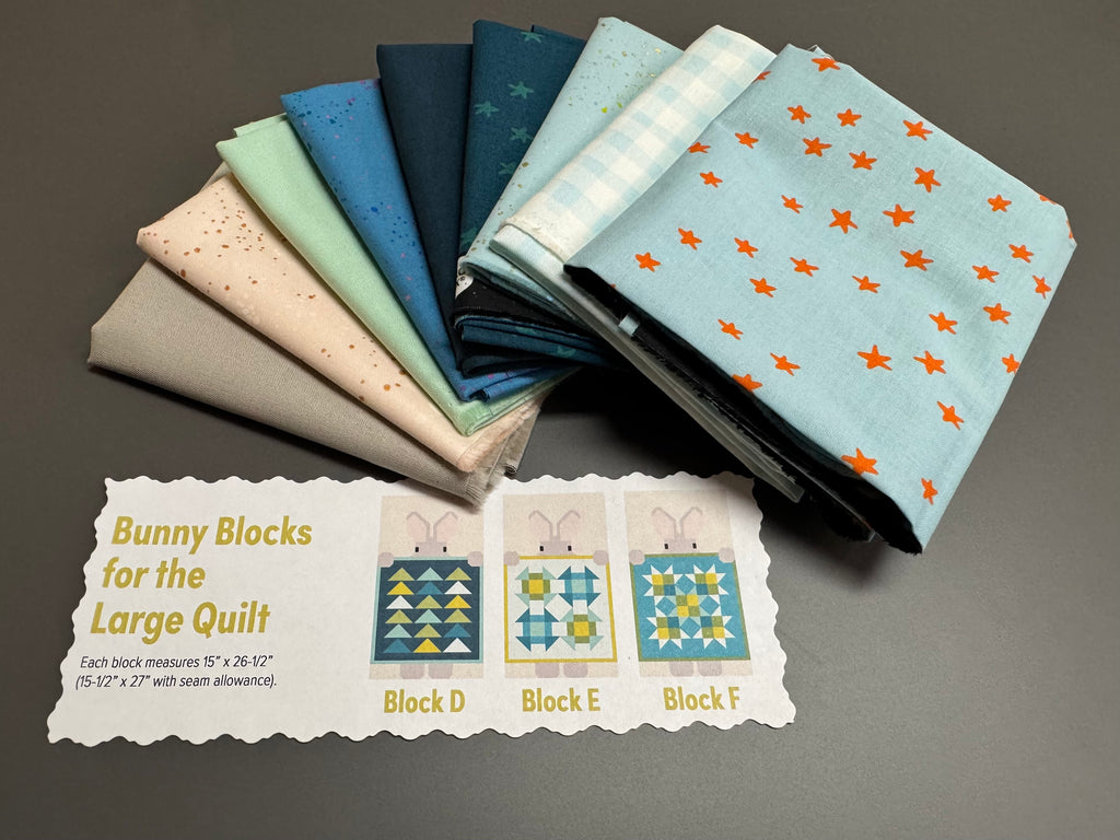 Show and Tell Quilt Kit- Large (75’ x 85”)- Curated by SEW and Company