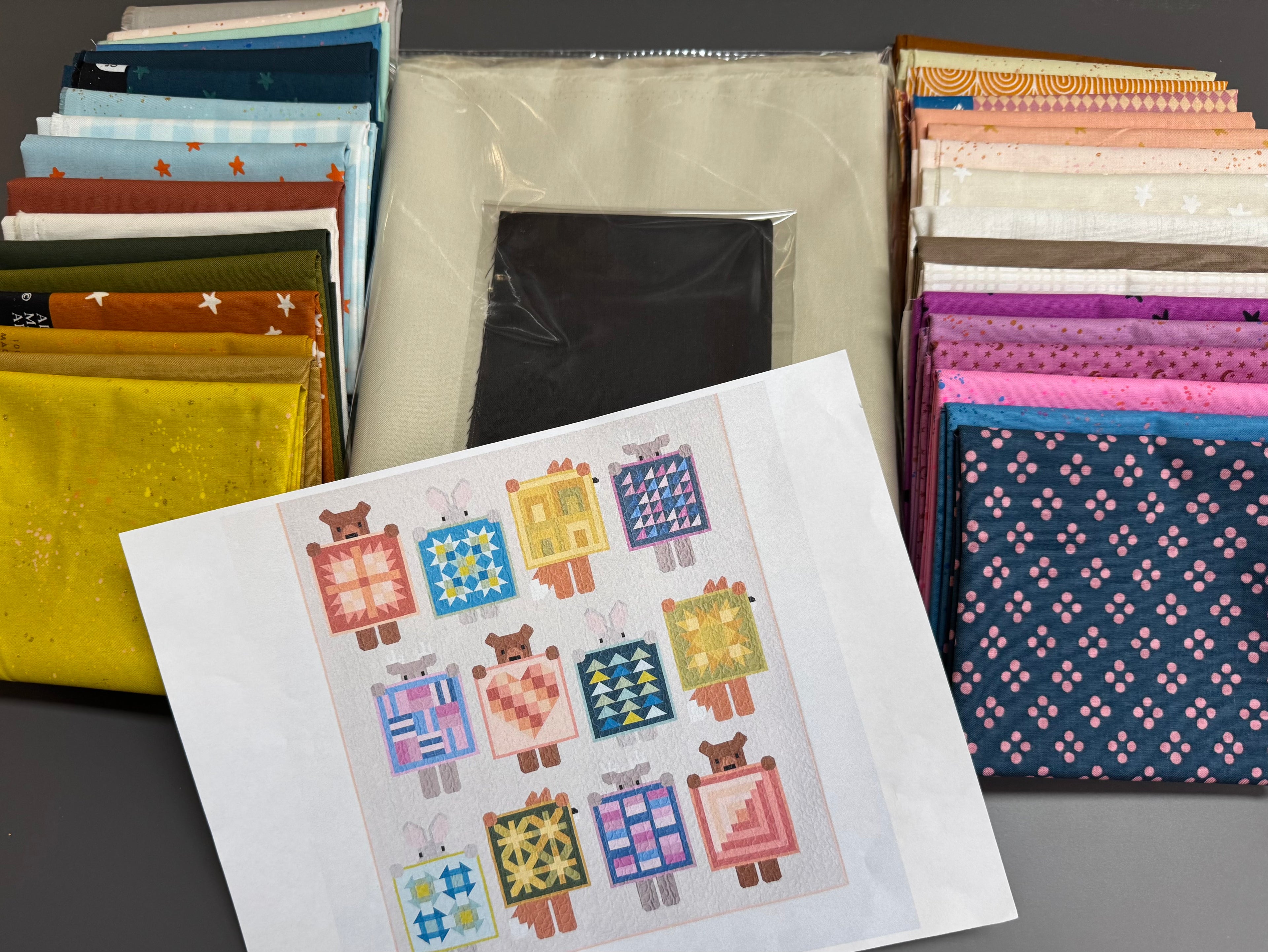 Show and Tell Quilt Kit- Large (75’ x 85”)- Curated by SEW and Company