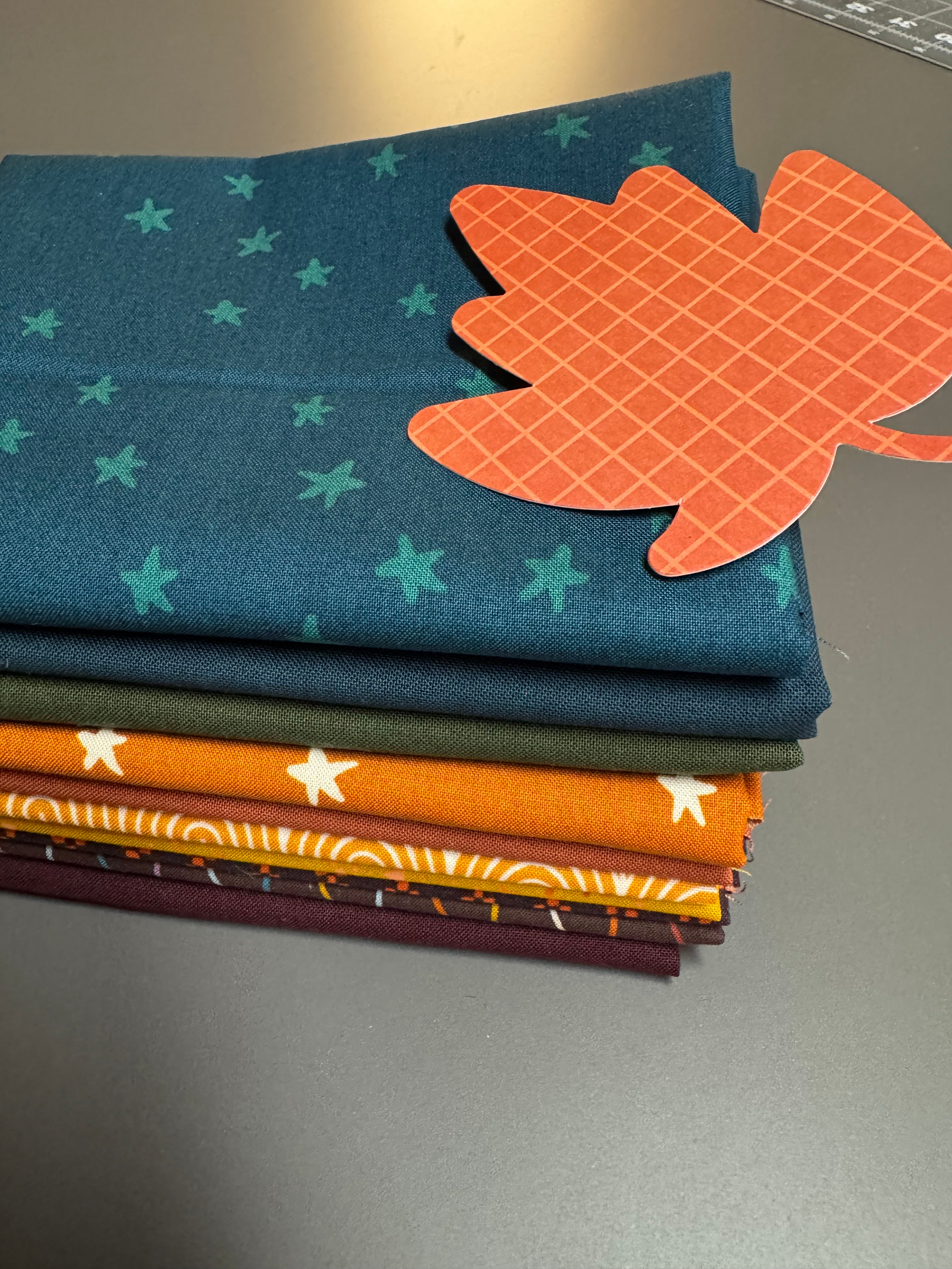 Falling Leaves Fat Quarter Bundle- 10 FQs | Ruby Star Society + Moda (Autumn Palette)