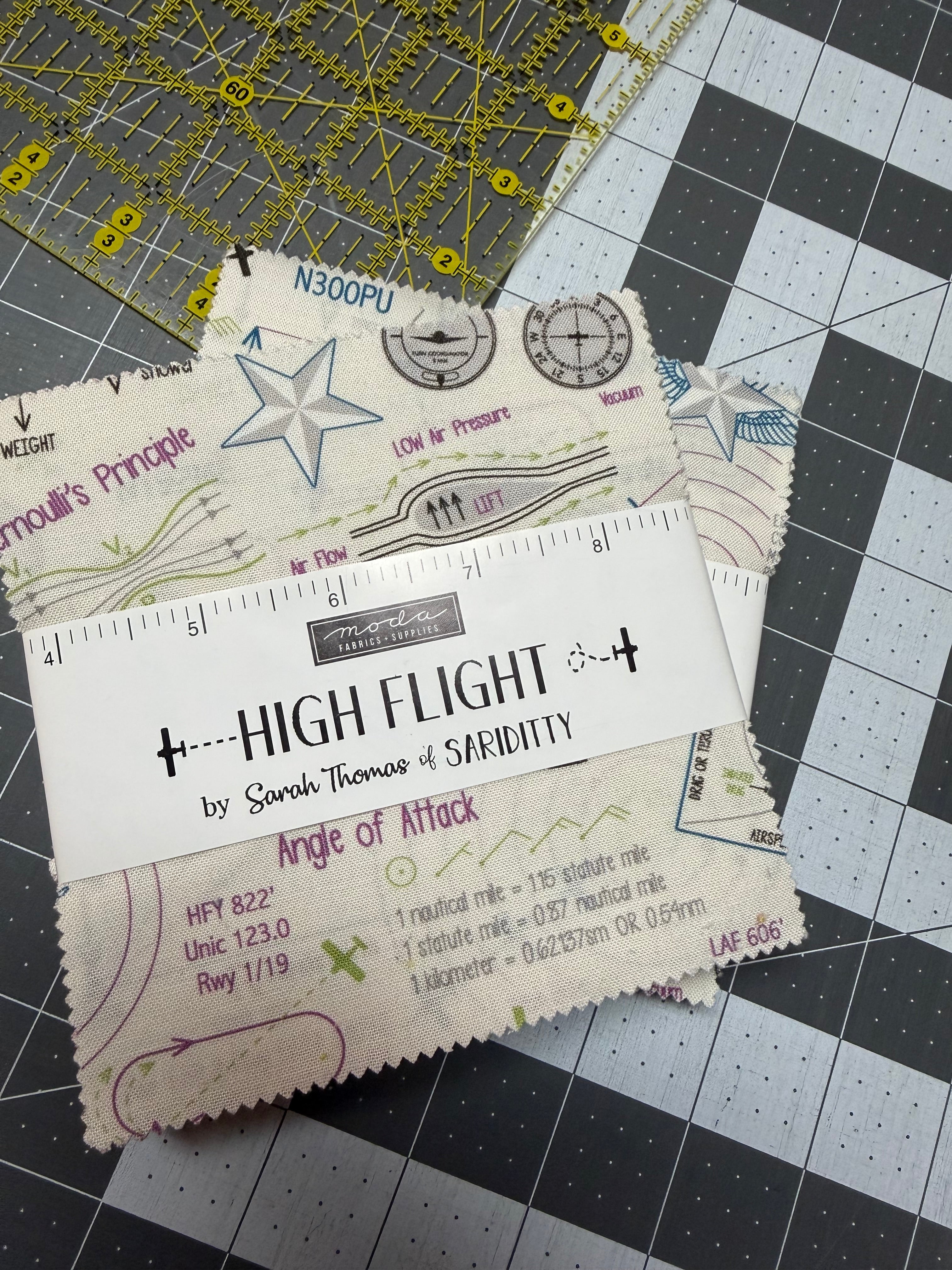 Moda High Flight Charm Pack – Sariditty for Moda Fabrics