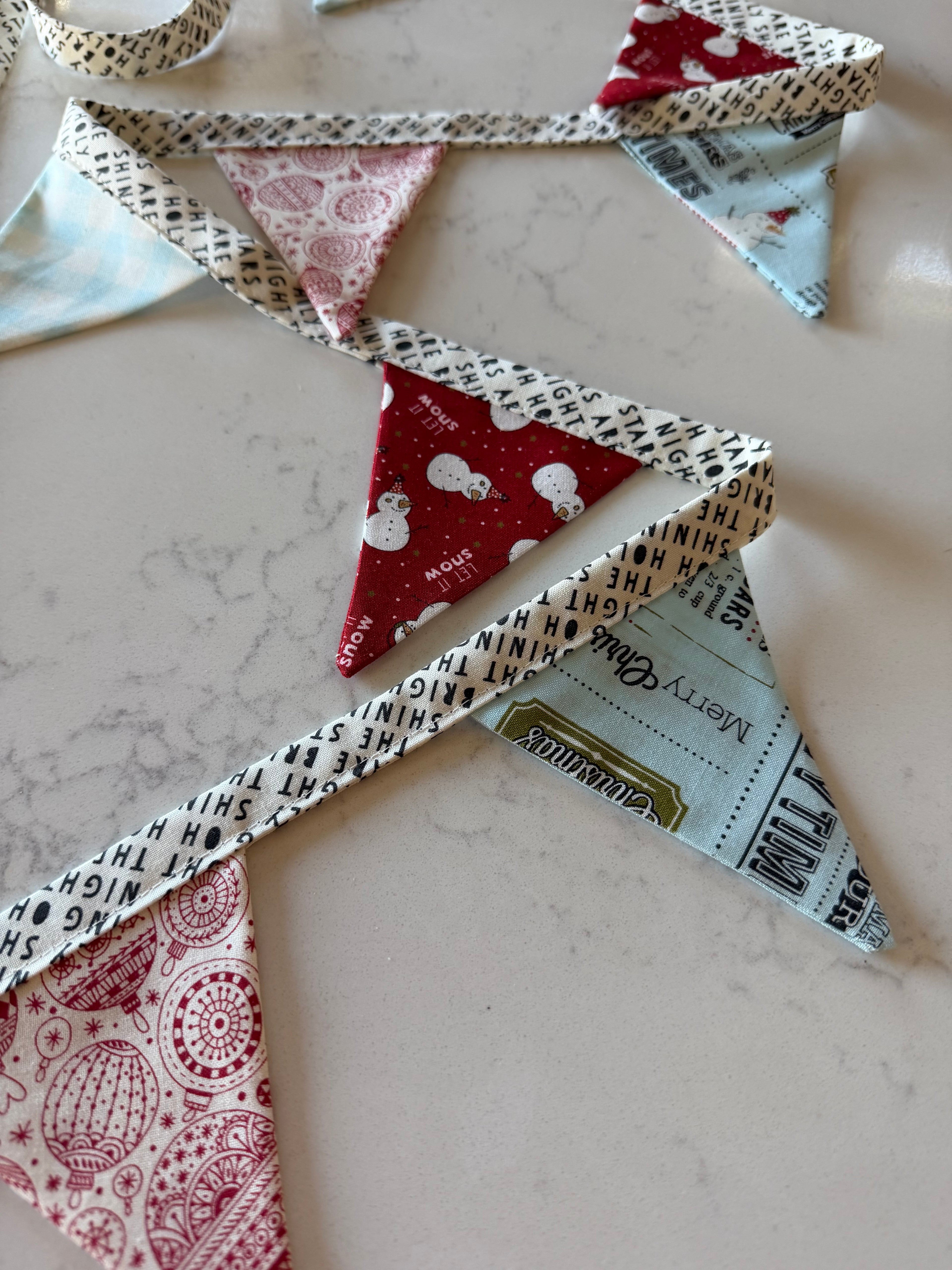 Emmitt & Ivy Bunting - Sweetwater for Moda (Word Print)