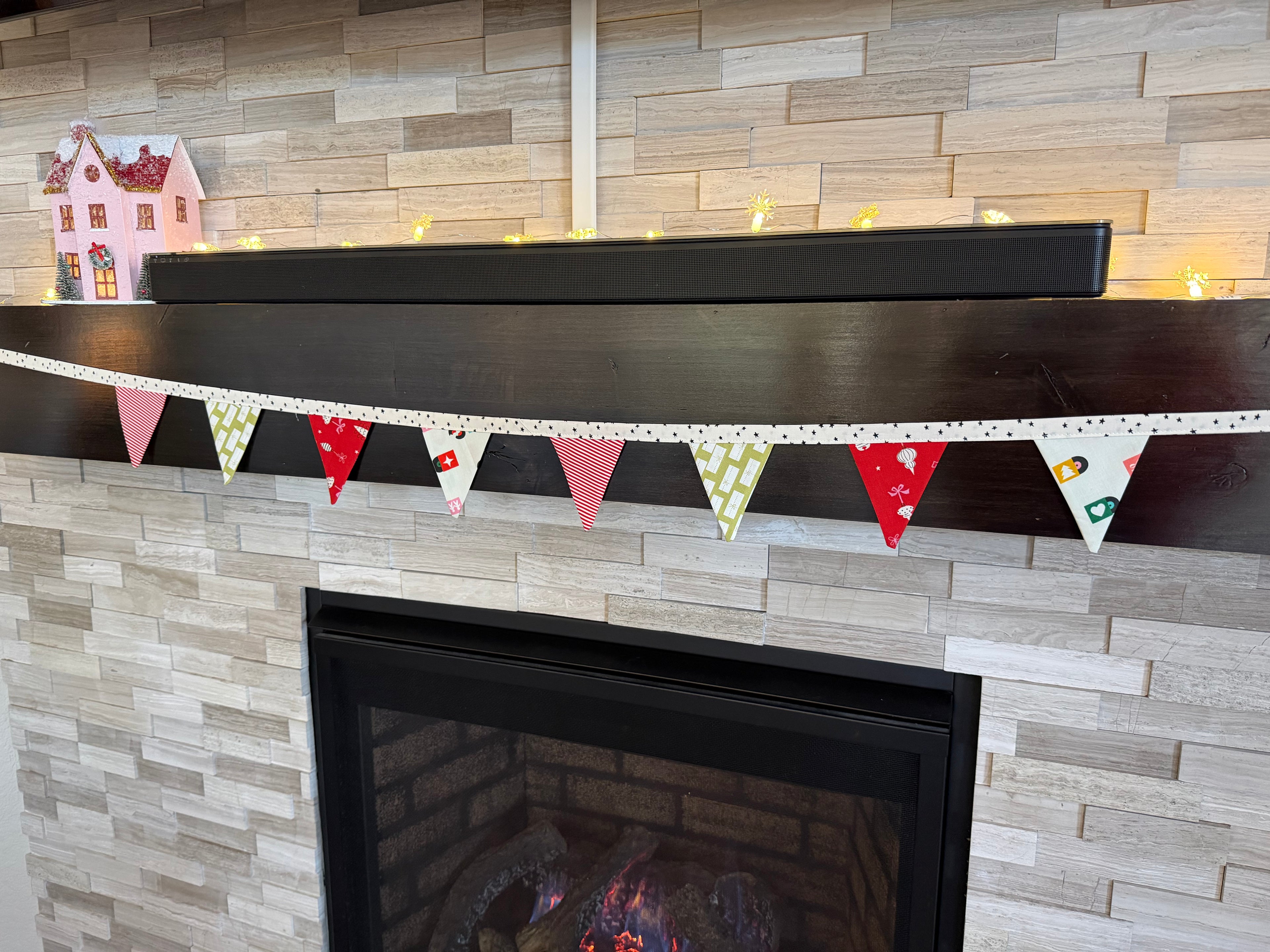 Vintage Christmas Bunting- Ruby Star Society + Moda (Starry)