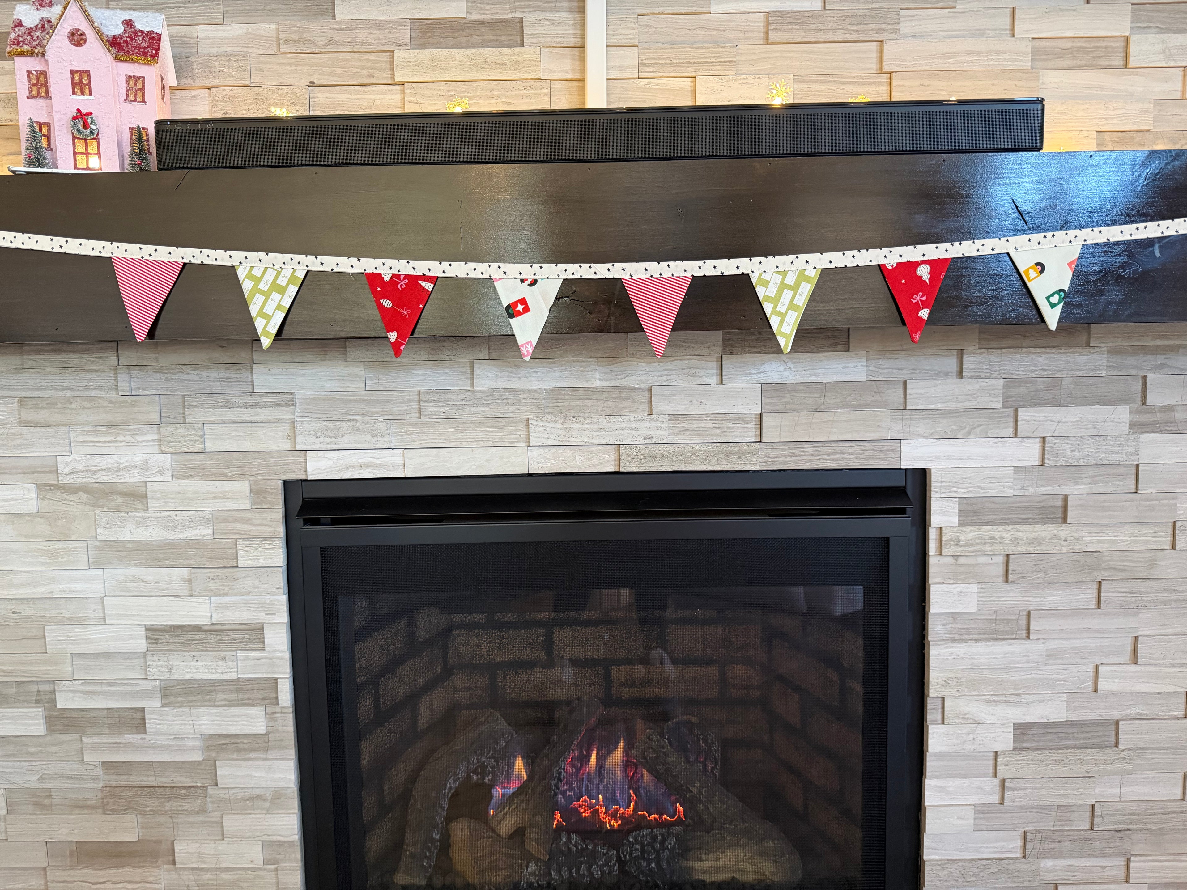 Vintage Christmas Bunting- Ruby Star Society + Moda (Starry)