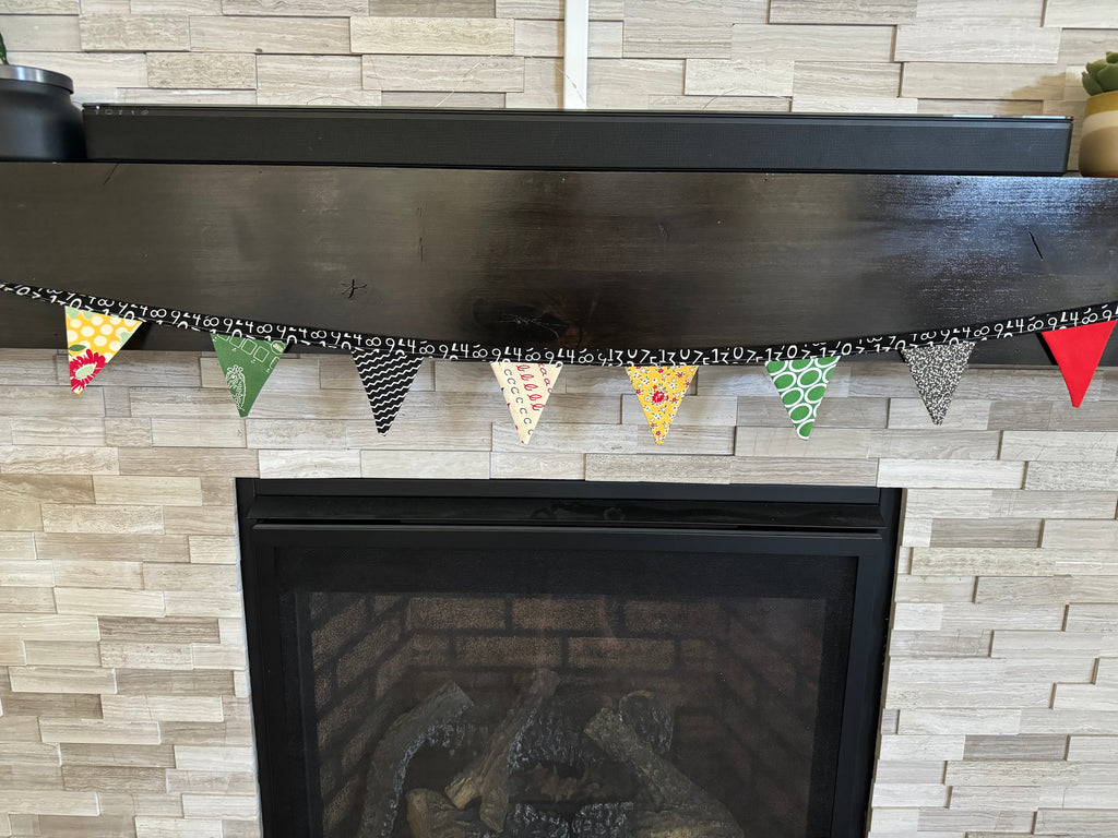 School Days Small Bunting - “School Days” by American Jane for Moda Fabrics