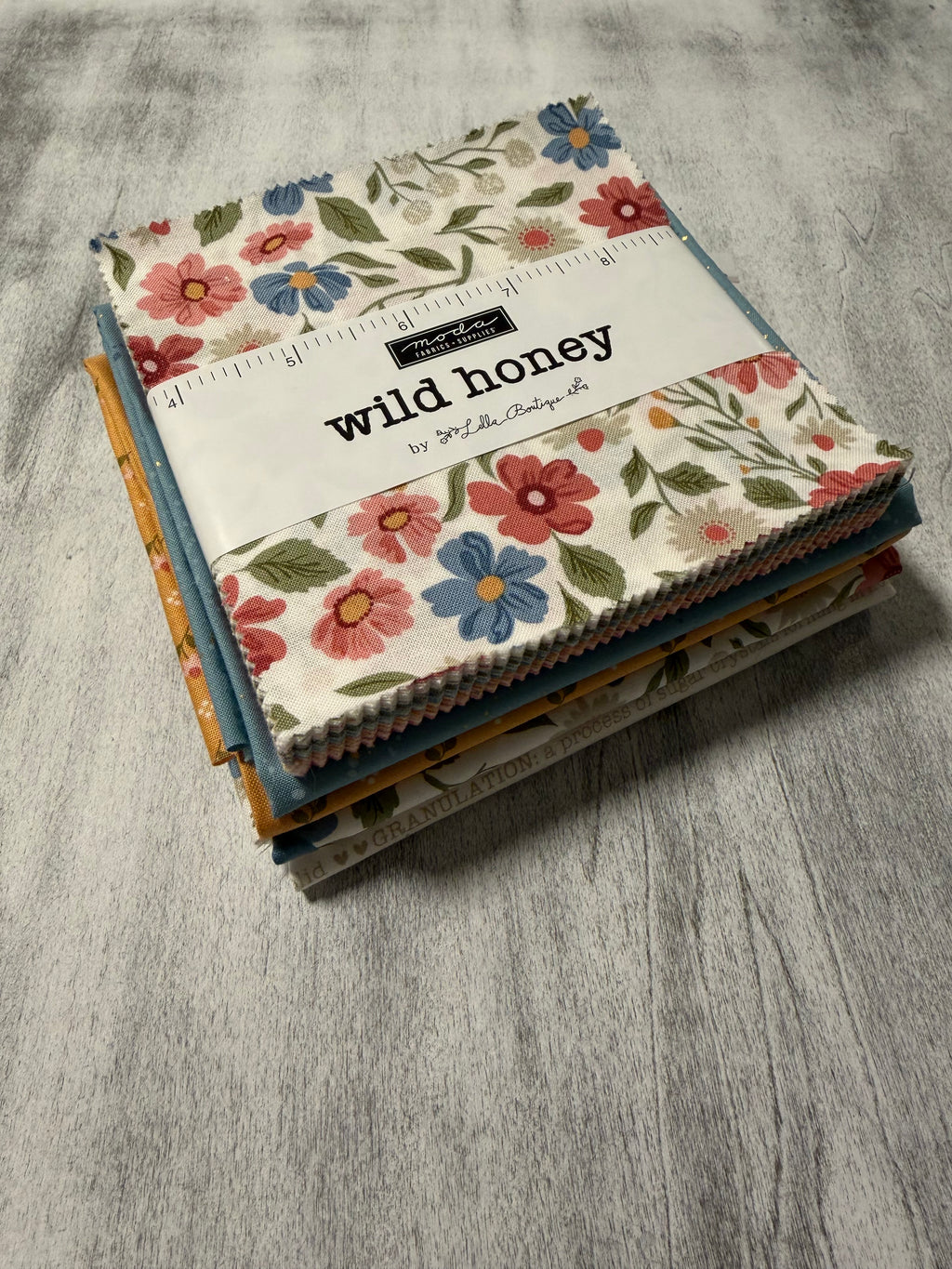 Wild Honey Project Kit- Charm pack and Fat Quarter Bundle