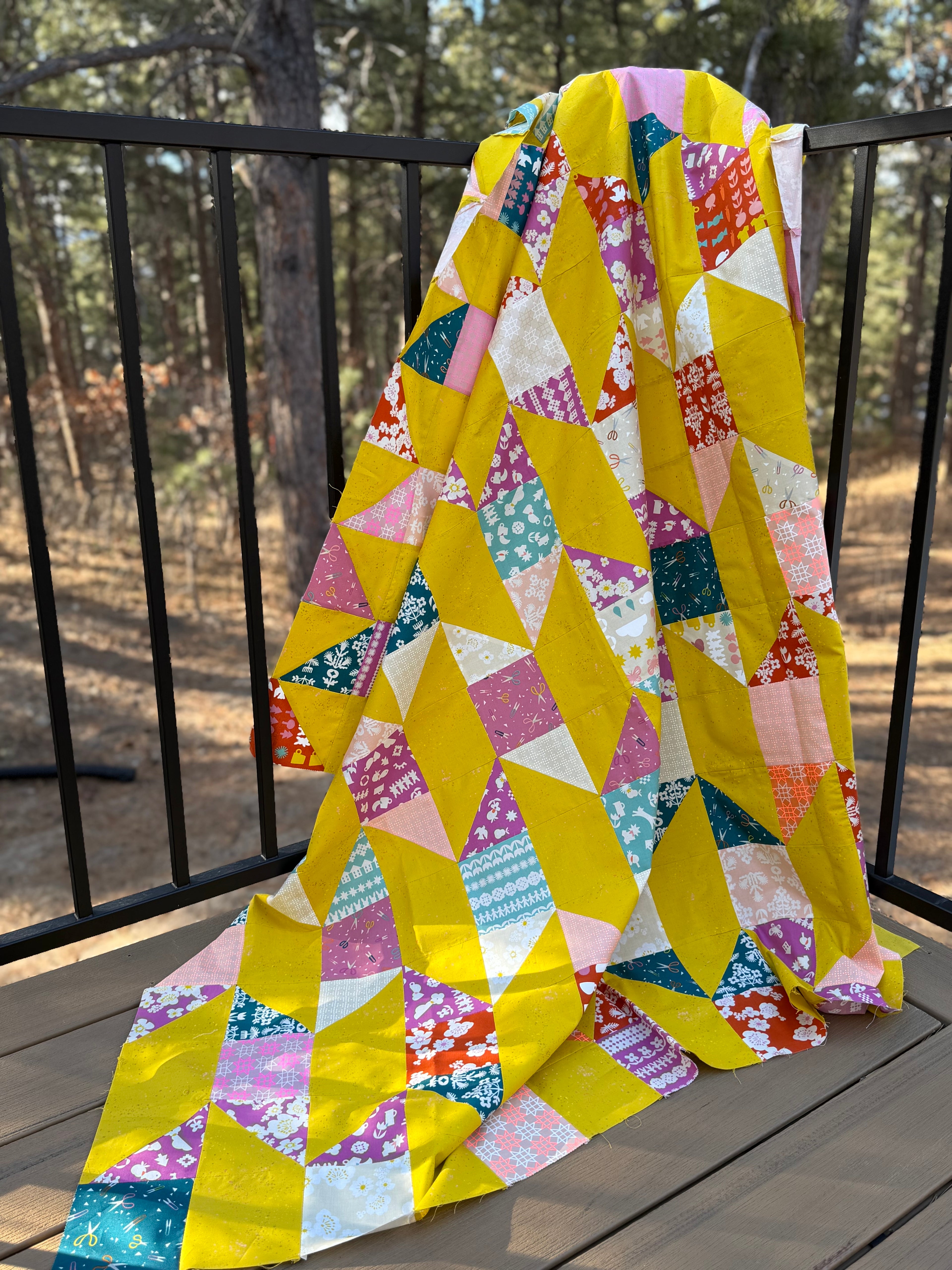 Papercuts 2 Board and Batten Quilt Kit - Throw Size