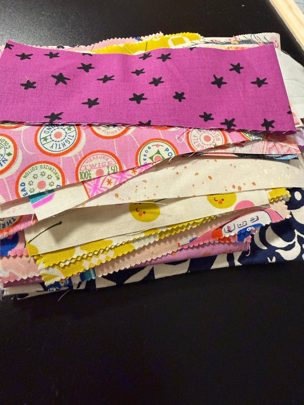 Ruby Star Society Scrap Small Bits- 8.7oz Assorted Designer Fabric