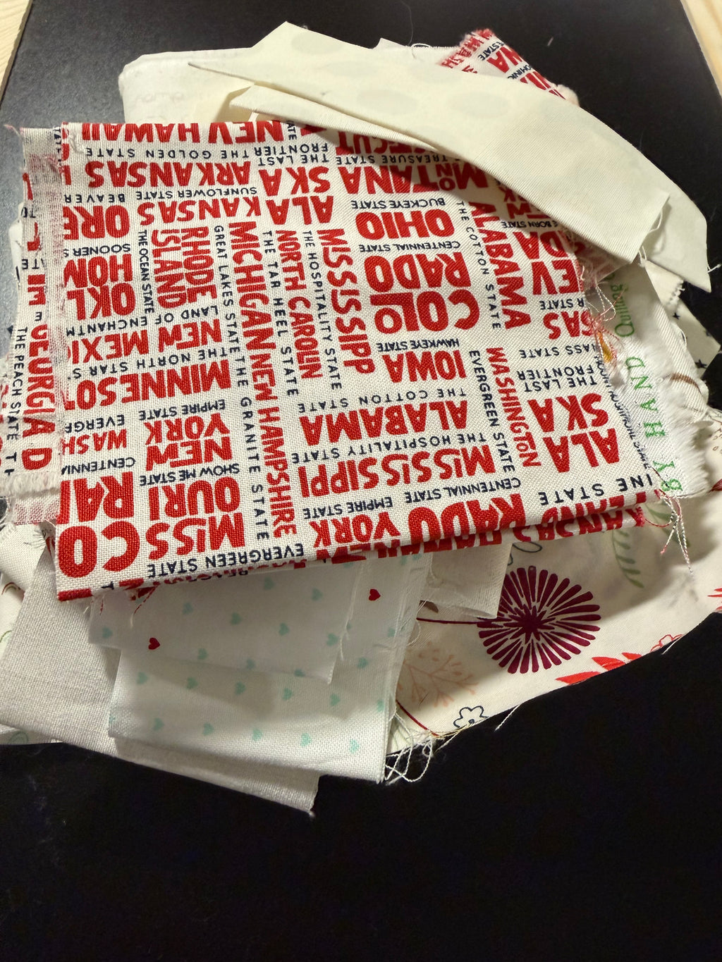 Low Volume Scrap Bag #1 - Designer Fabric Mix for Modern Quilting