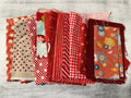 Red Scrap Bag - Designer Quilting Fabric in Warm Shades