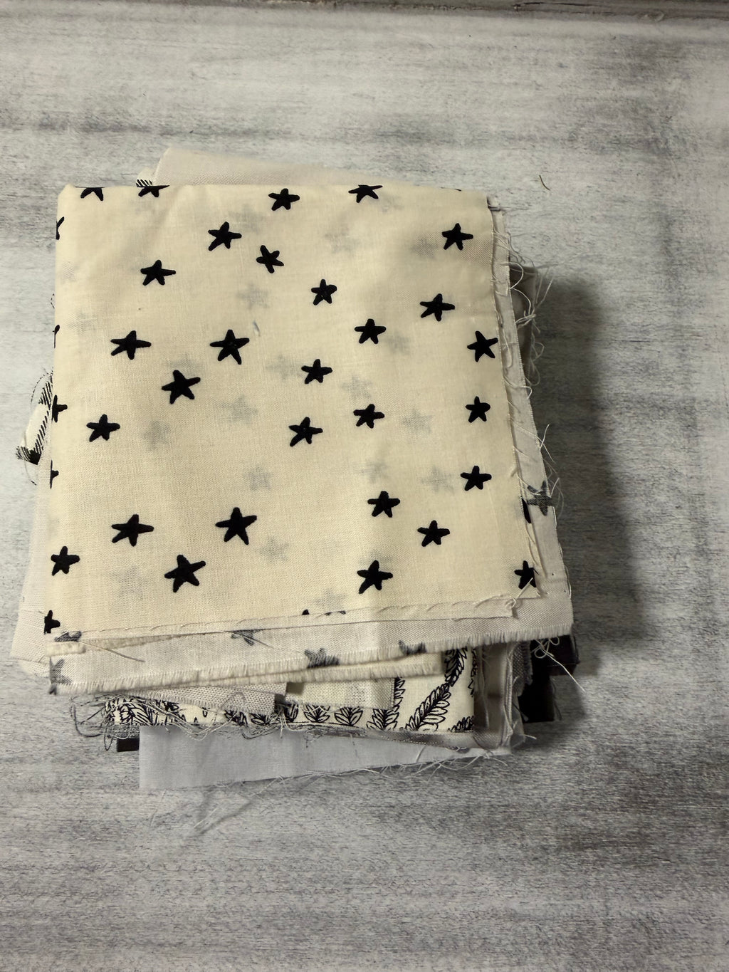 Black & White Scrap Bag - Designer Quilting Fabric