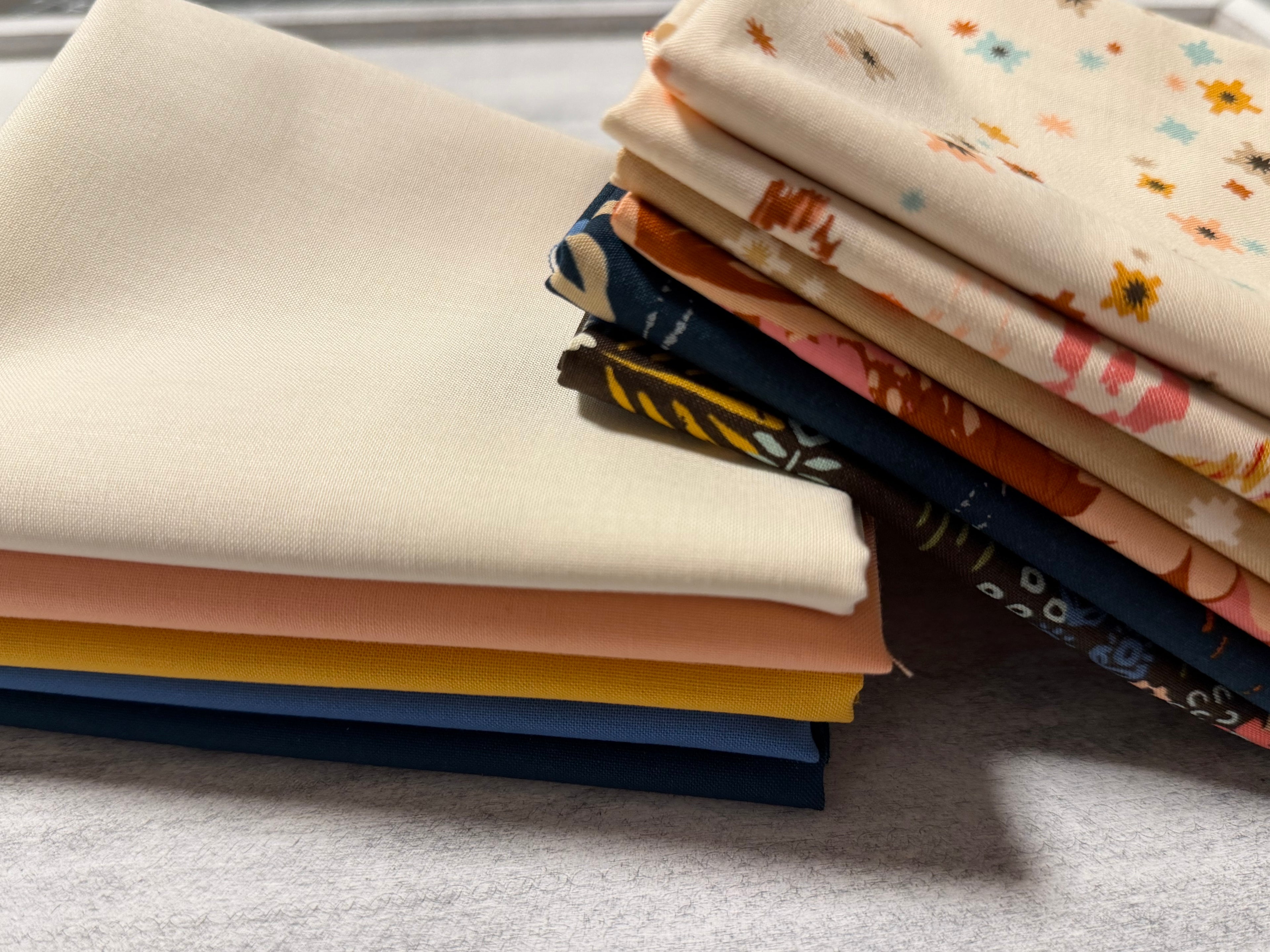 Boho Haven 11 Fat Quarter Bundle | Fancy That Design House & Moda Bella Solid