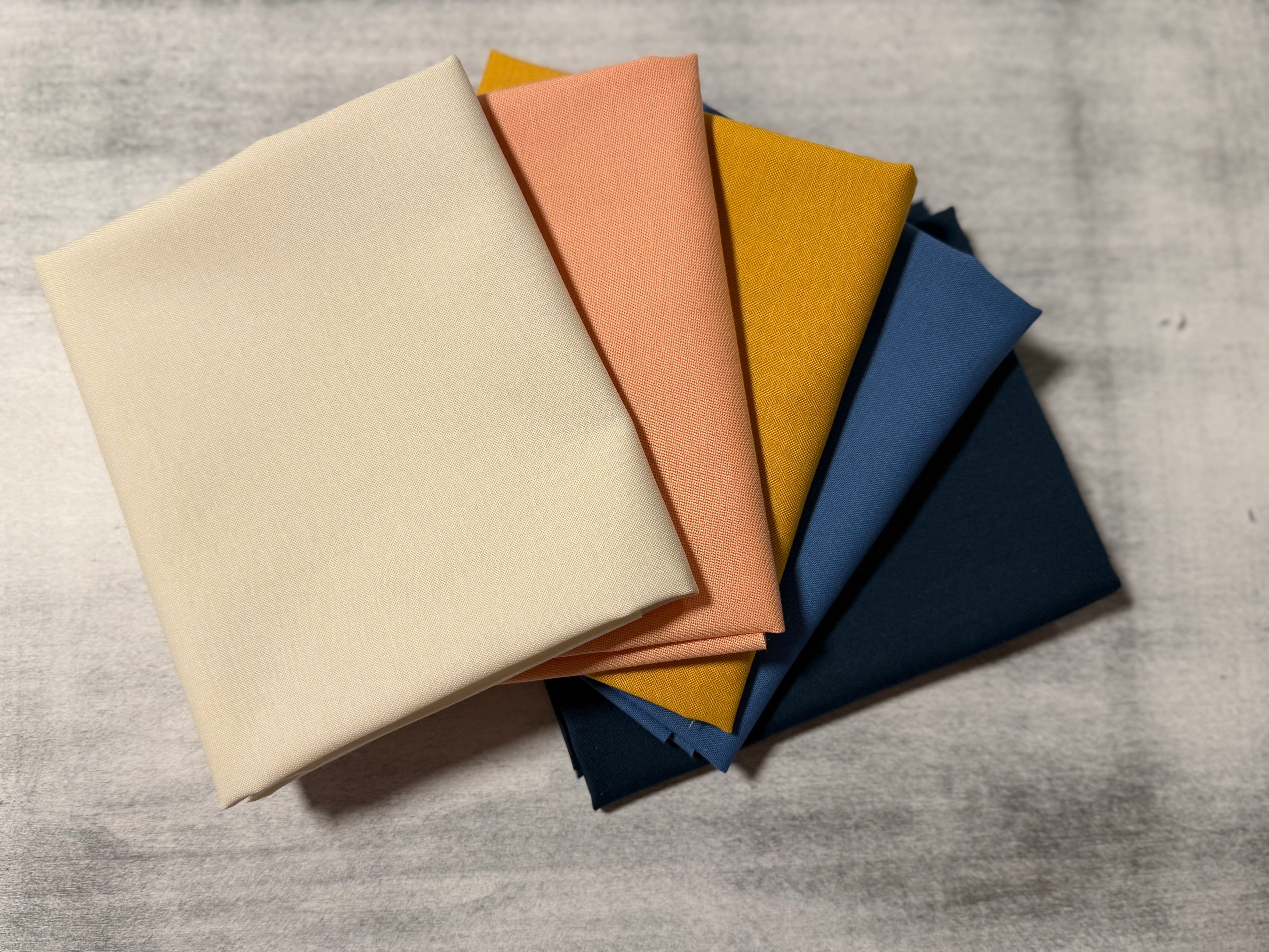 Boho Haven SOLIDS 5 Fat Quarter Bundle | Fancy That Design House