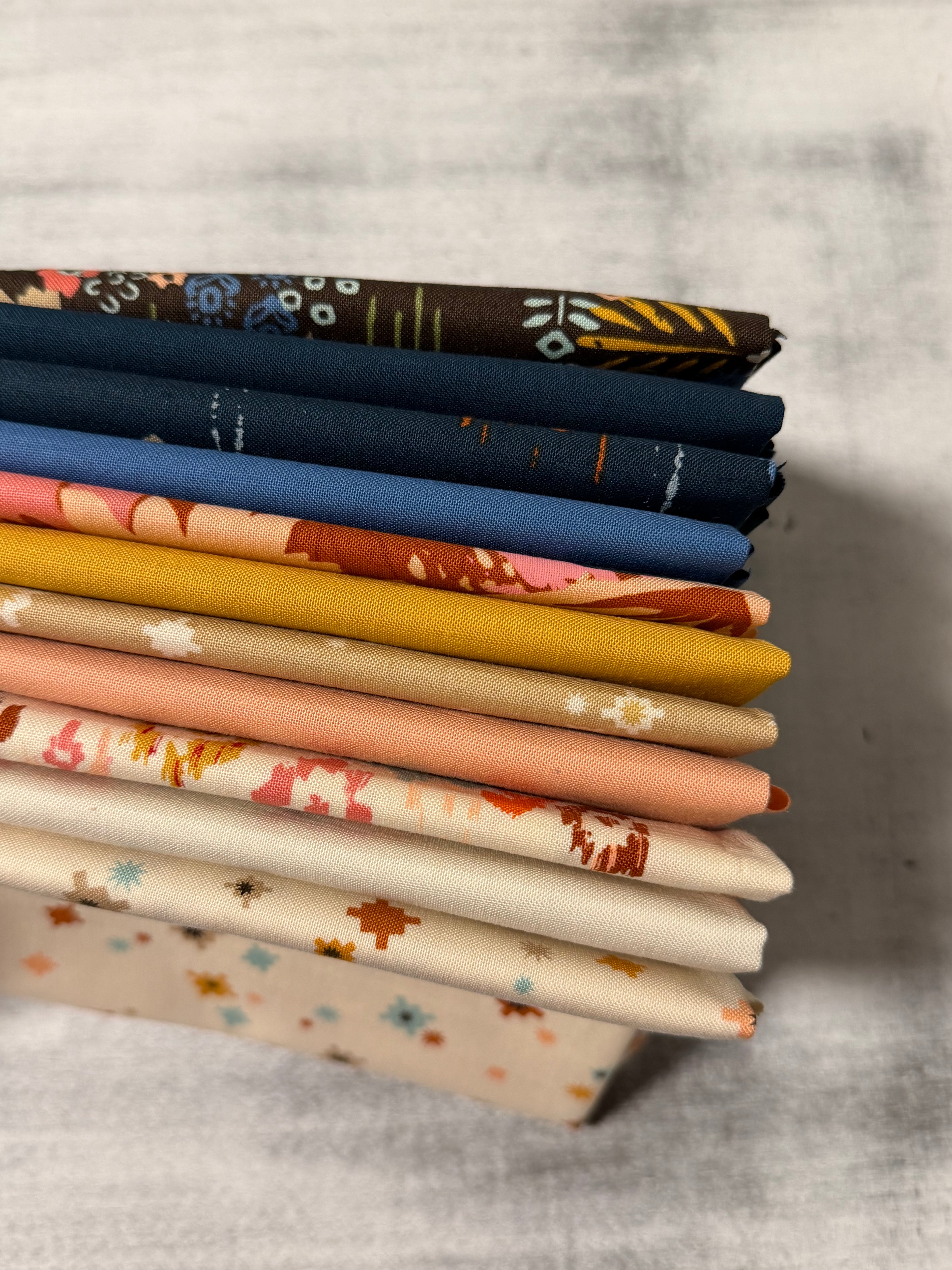 Boho Haven 11 Fat Quarter Bundle | Fancy That Design House & Moda Bella Solid