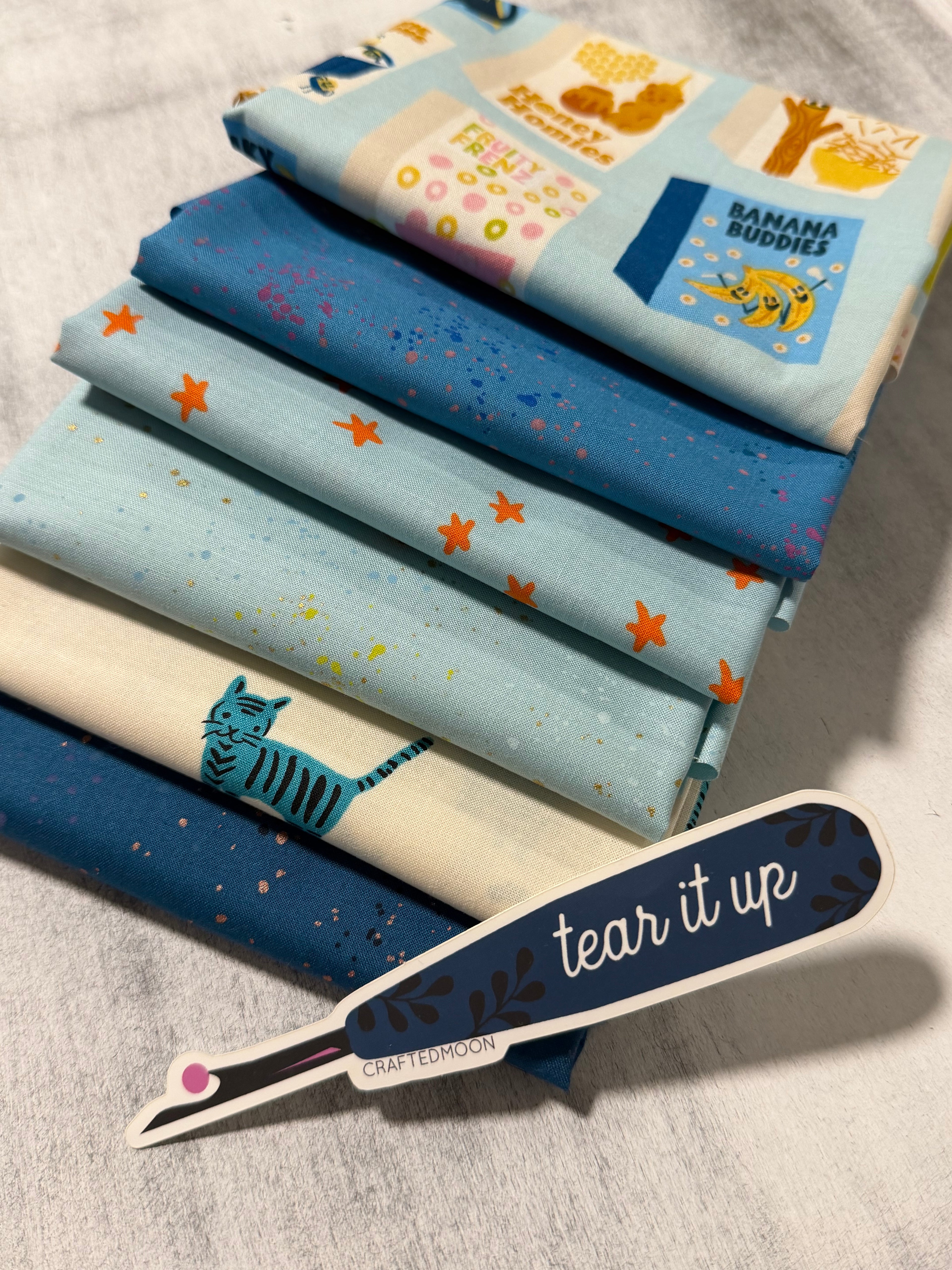 Curated Blue Stash Builder - Ruby Star Society | Fat Quarters