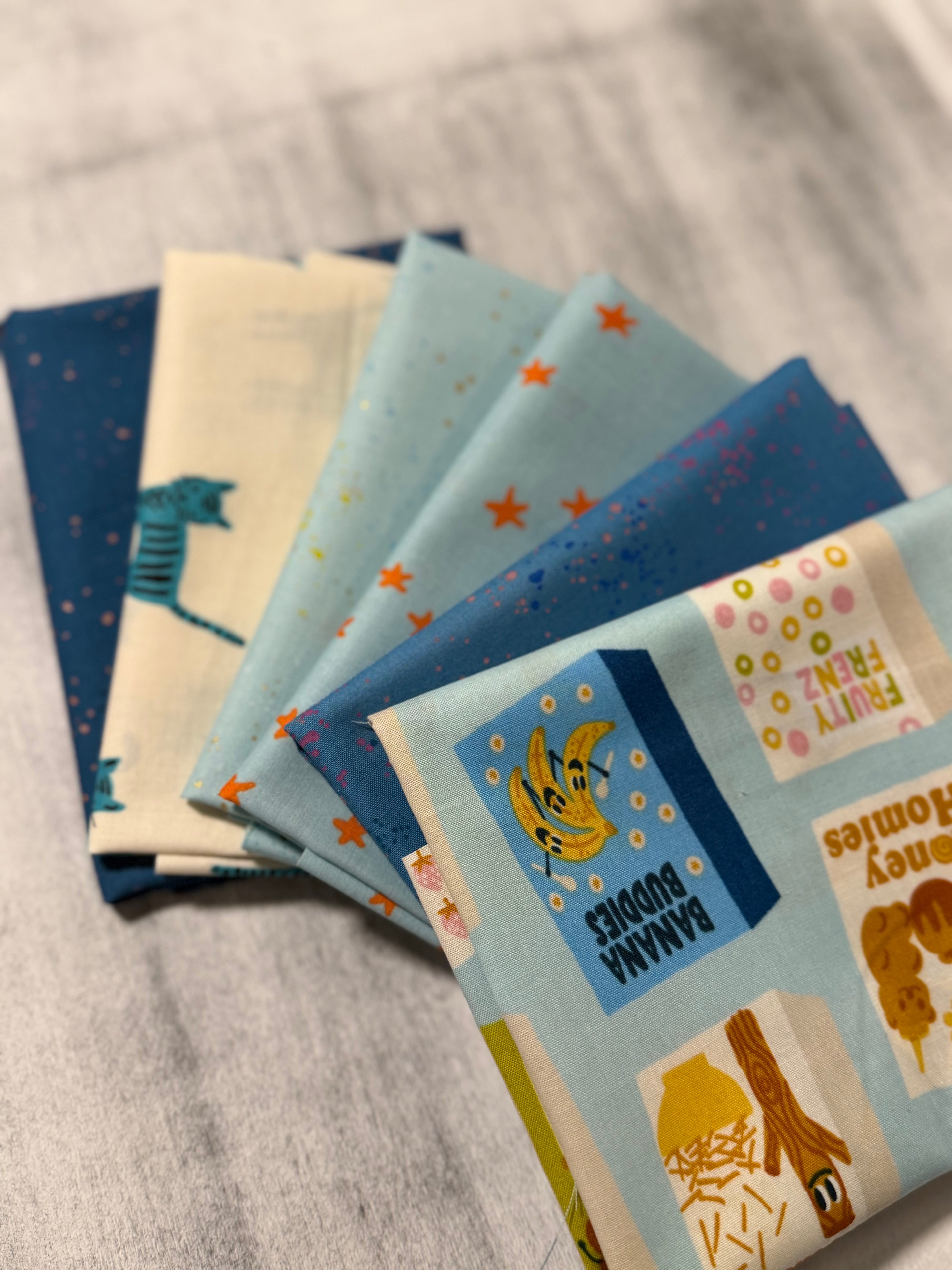 Curated Blue Stash Builder - Ruby Star Society | Fat Quarters