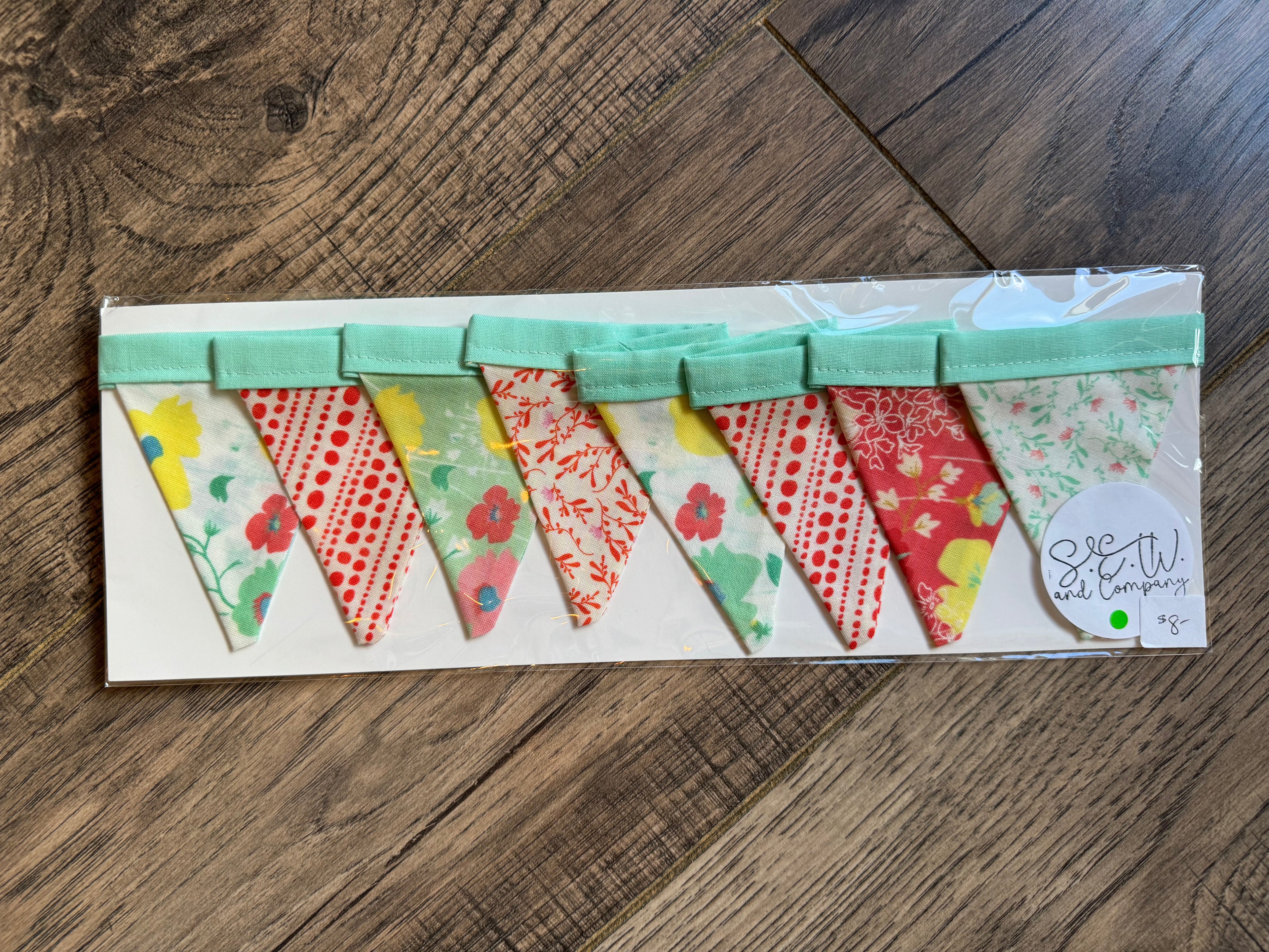 Gypsy Soul Small 8 Bunting Green
