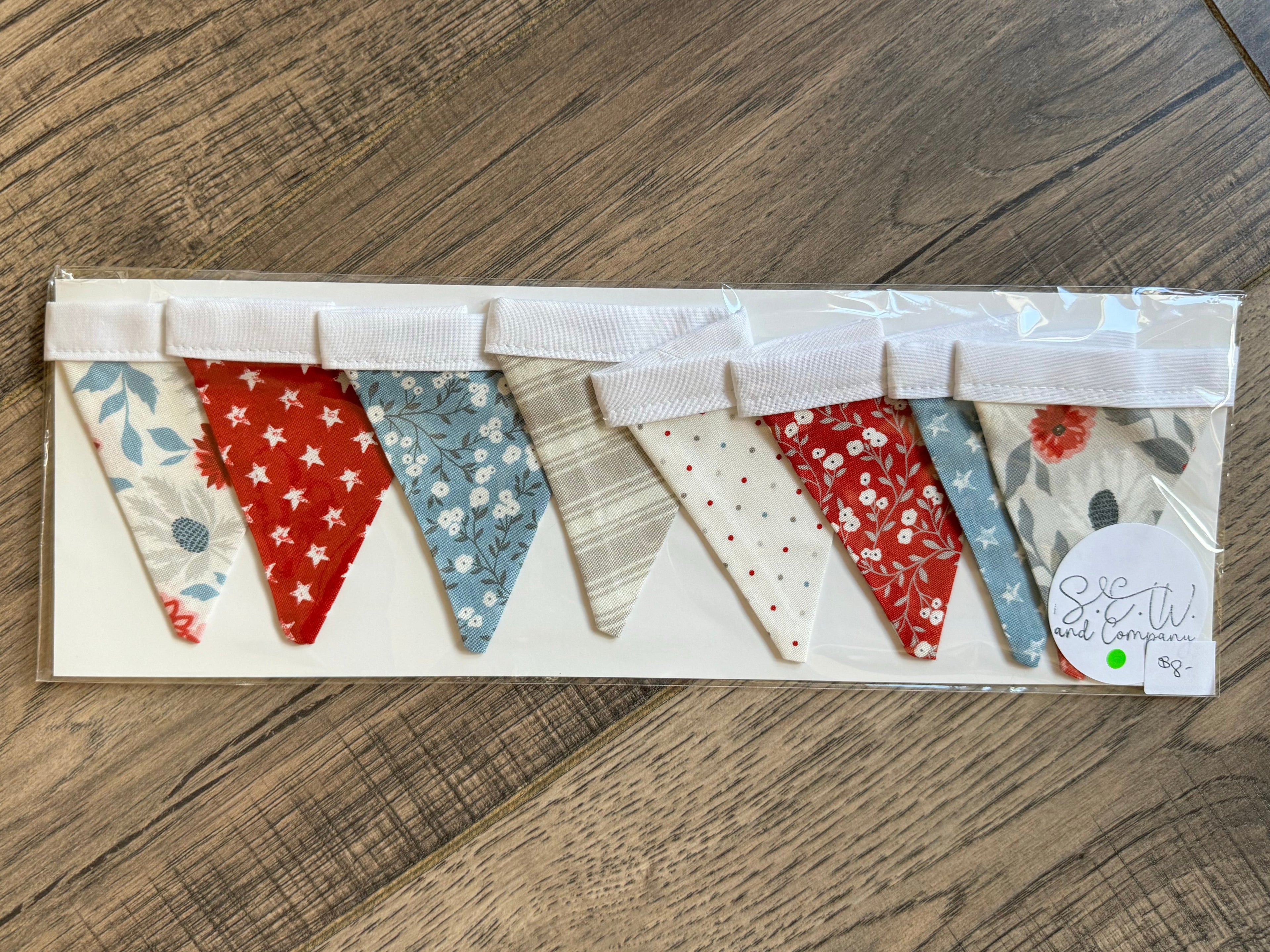 Old Glory Small Bunting - “Old Glory” by Lella Boutique for Moda Fabrics