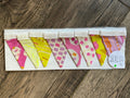 Birthday Small 8 Bunting Neon