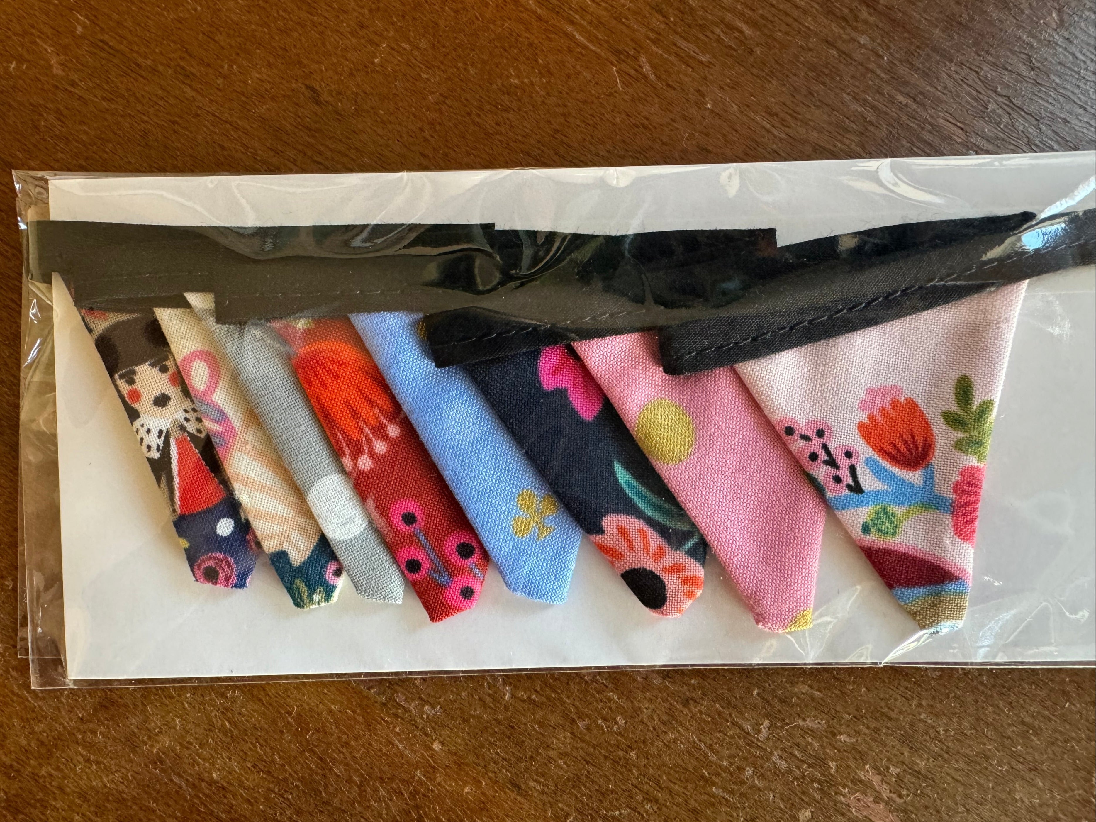 Alice in Wonderland Mini Bunting - Rifle Paper Co. Fabric