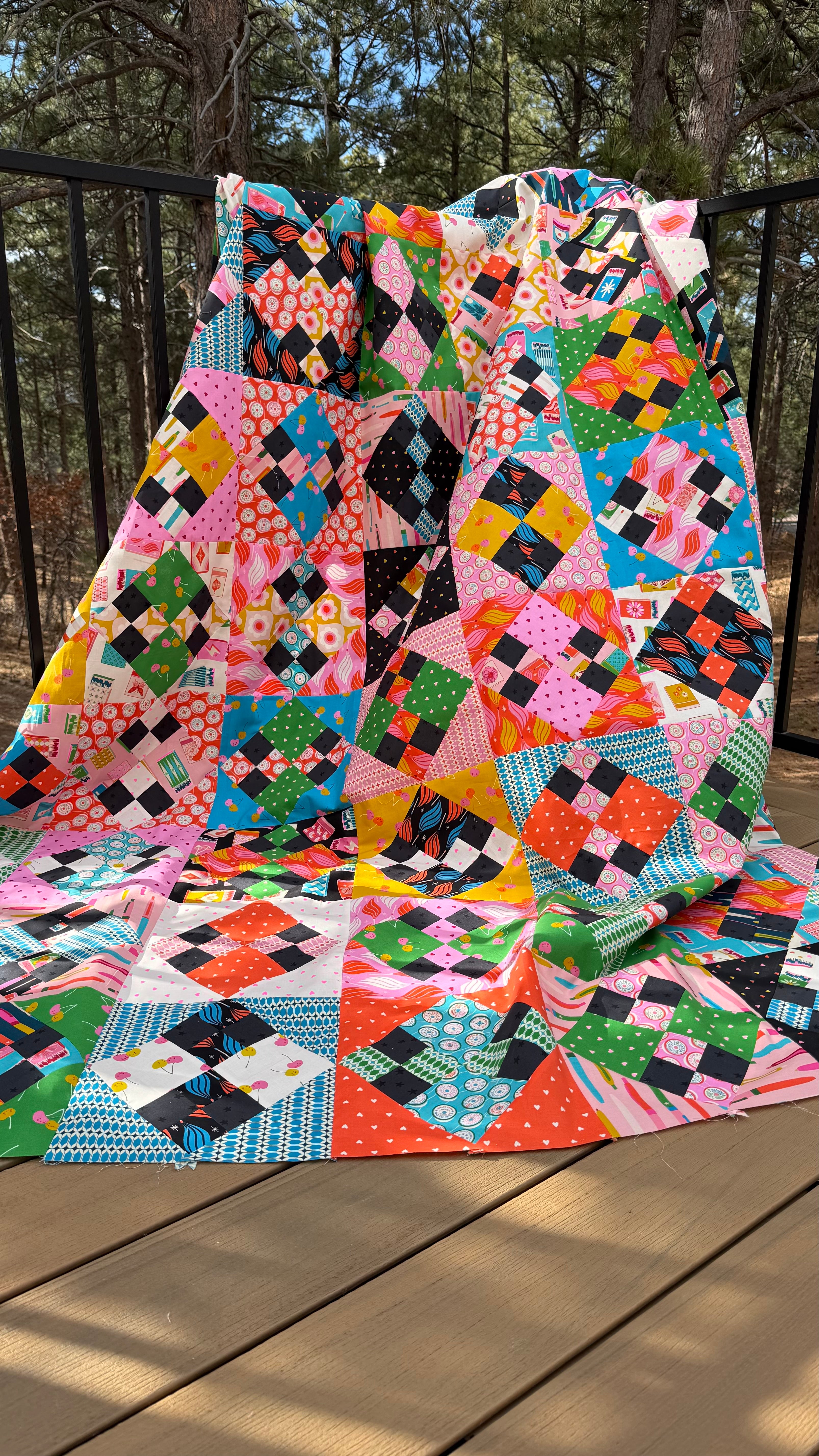 Trinketry Revivel Quilt Kit - Twin Size | Modernly Morgan