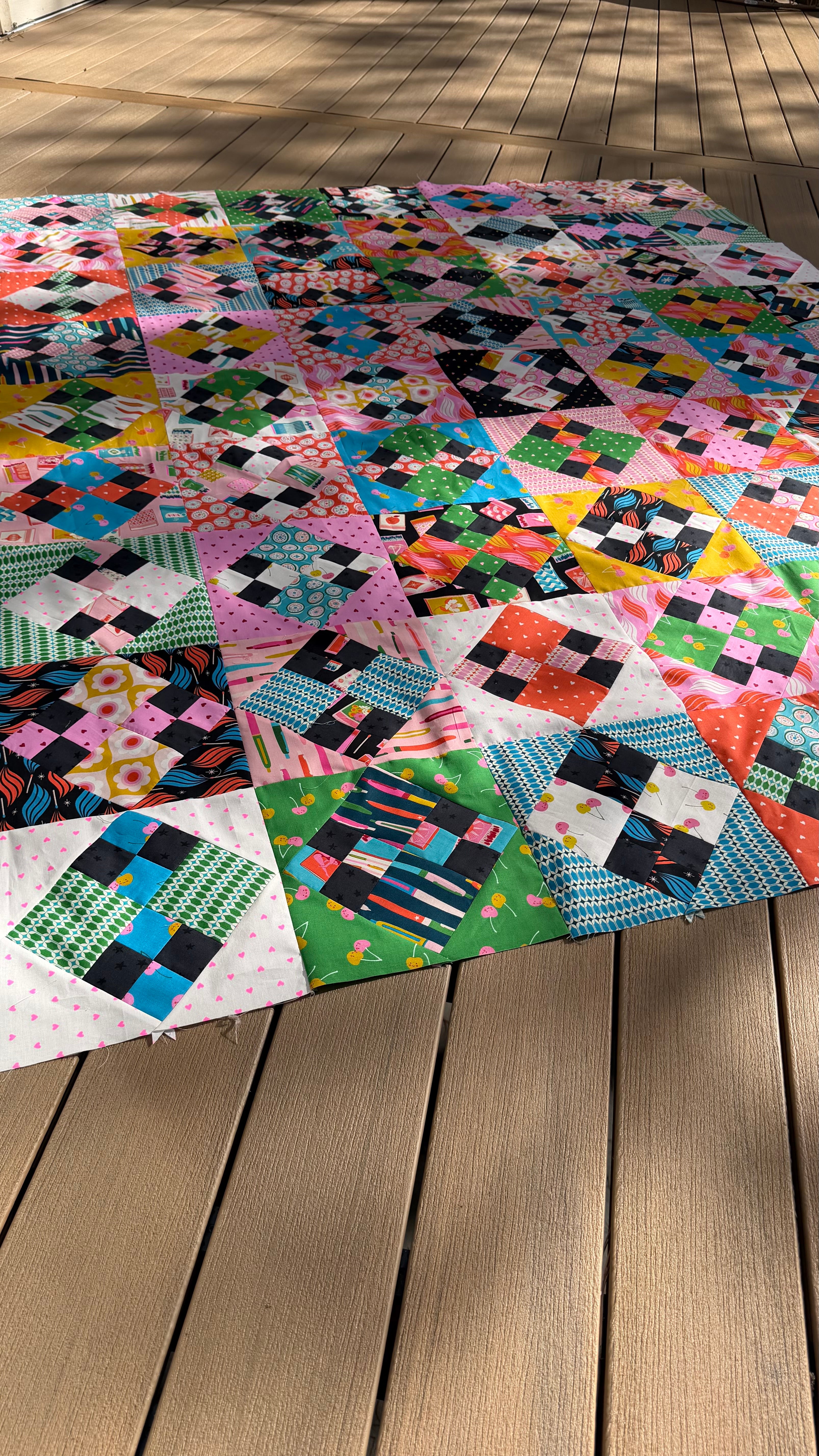 Trinketry Revivel Quilt Kit - Twin Size | Modernly Morgan