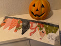 Hey Boo Small Bunting | Halloween Fabric Garland | Lella Boutique