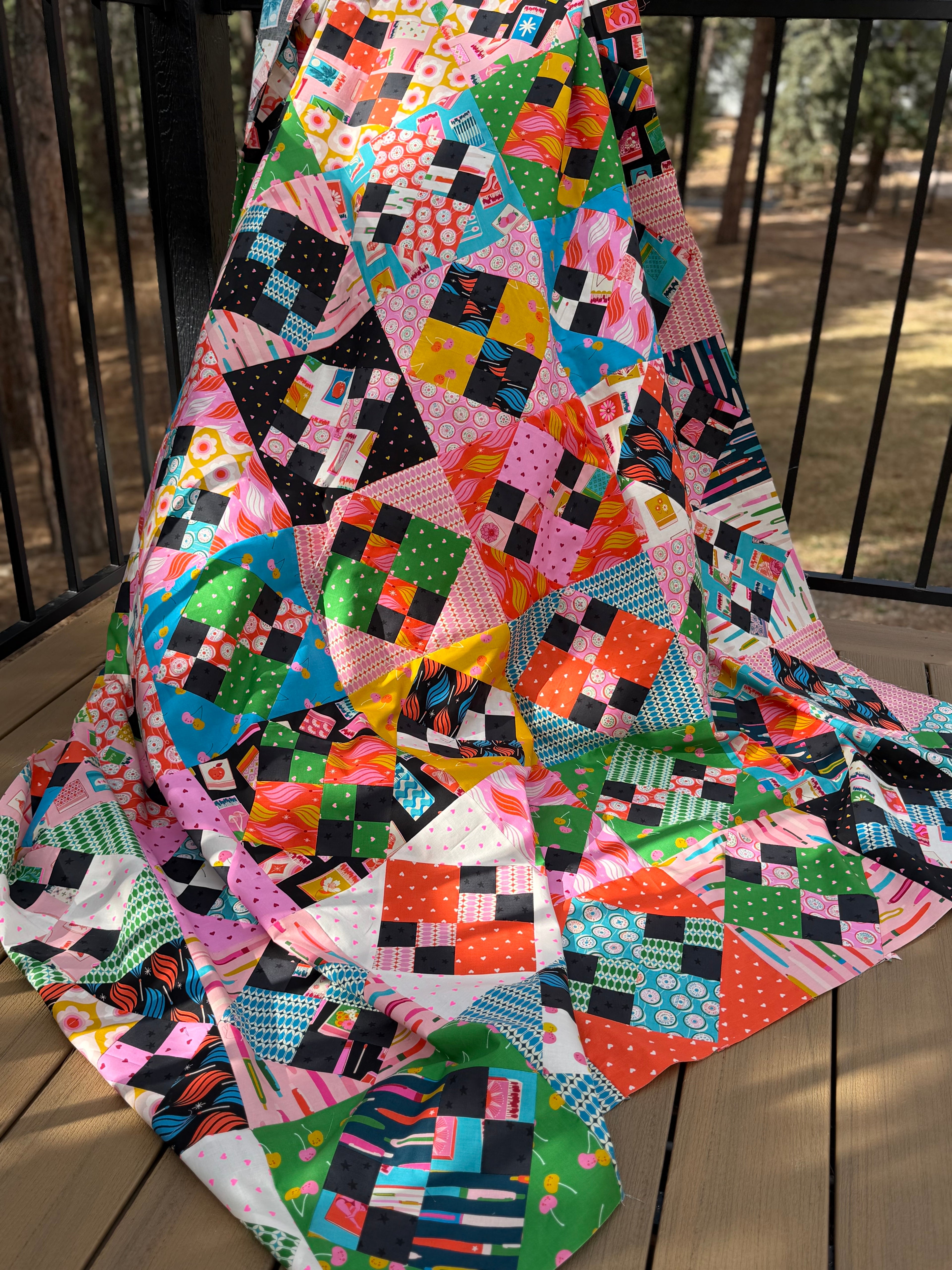 Trinketry Revivel Quilt Kit - Twin Size | Modernly Morgan