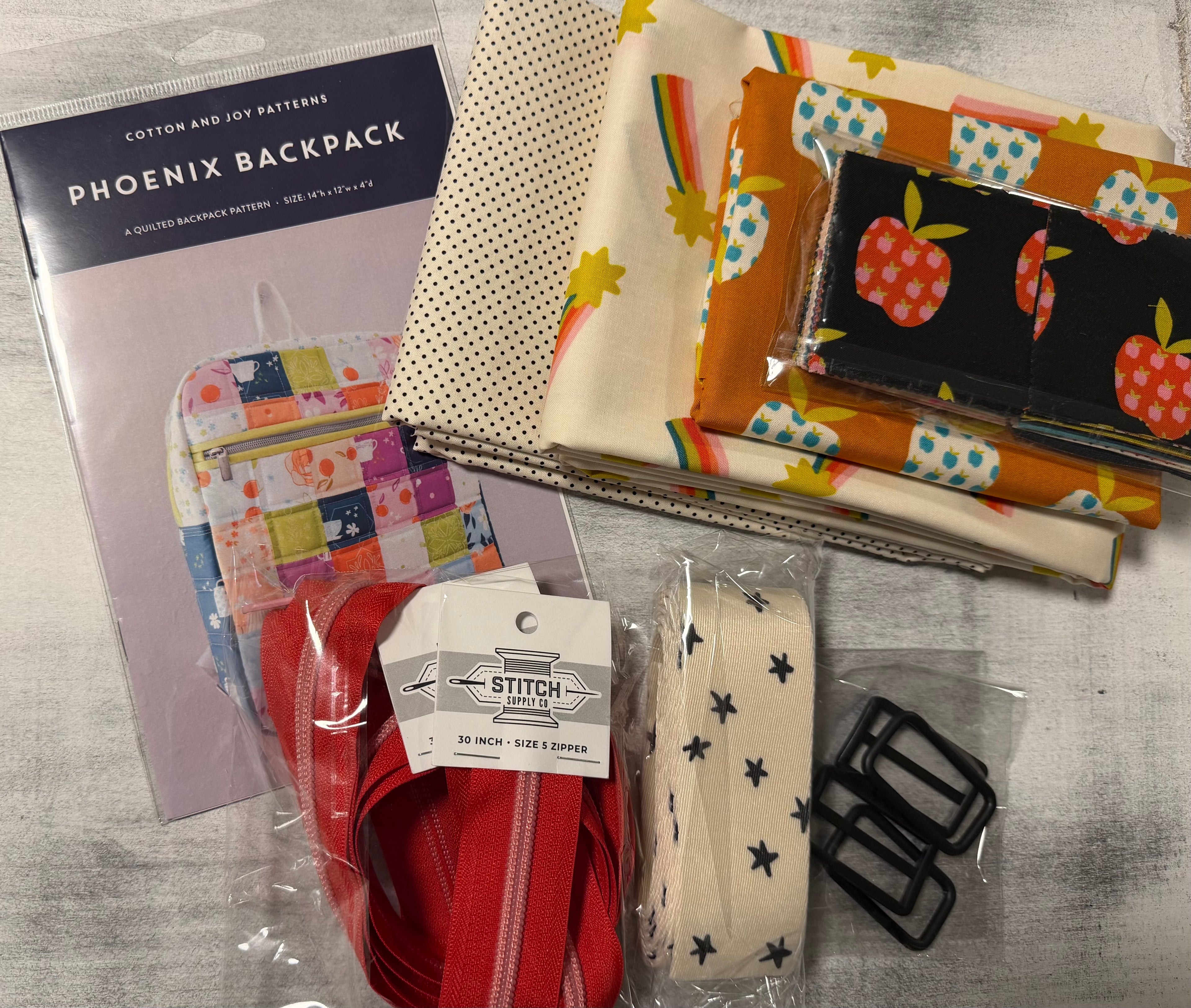Mystic Fable Phoenix Backpack Kit | Cotton and Joy | Ruby Star Society
