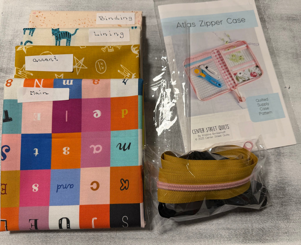 Atlas Zipper Case Kit | Center Street Quilts | Ruby Star Society