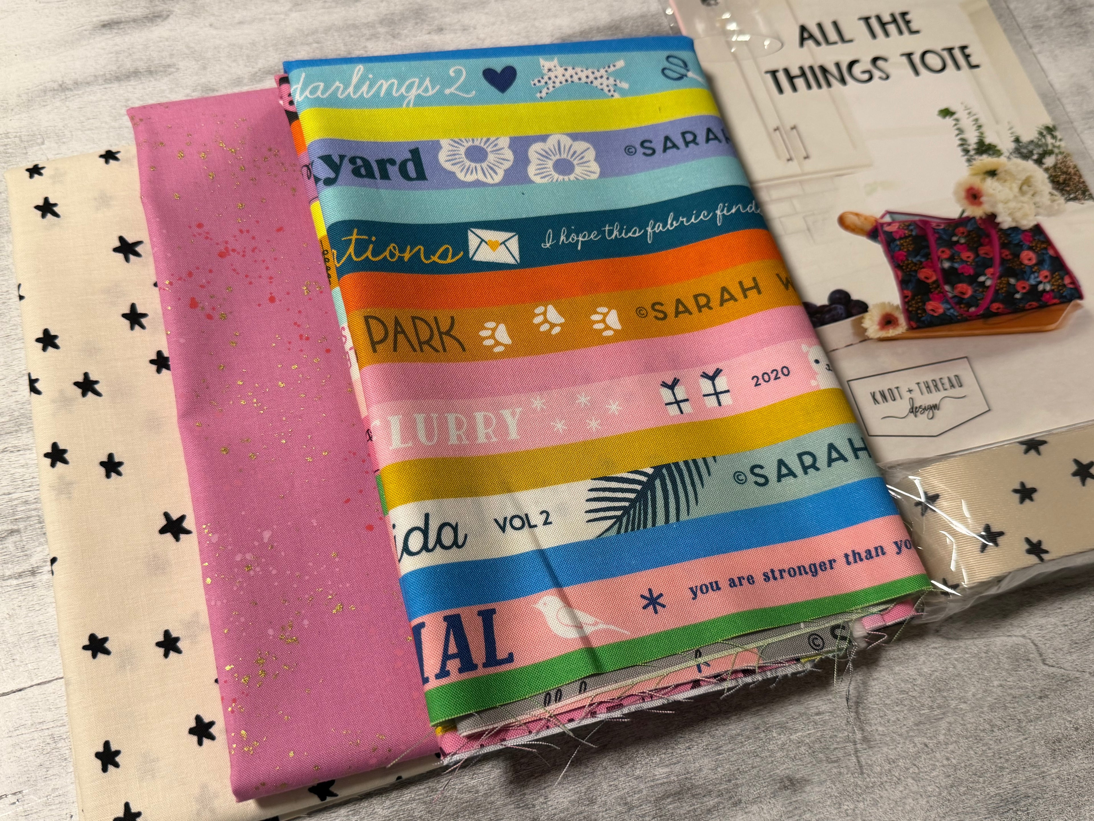 All The Things Tote Kit | Knot & Thread | Ruby Star Society