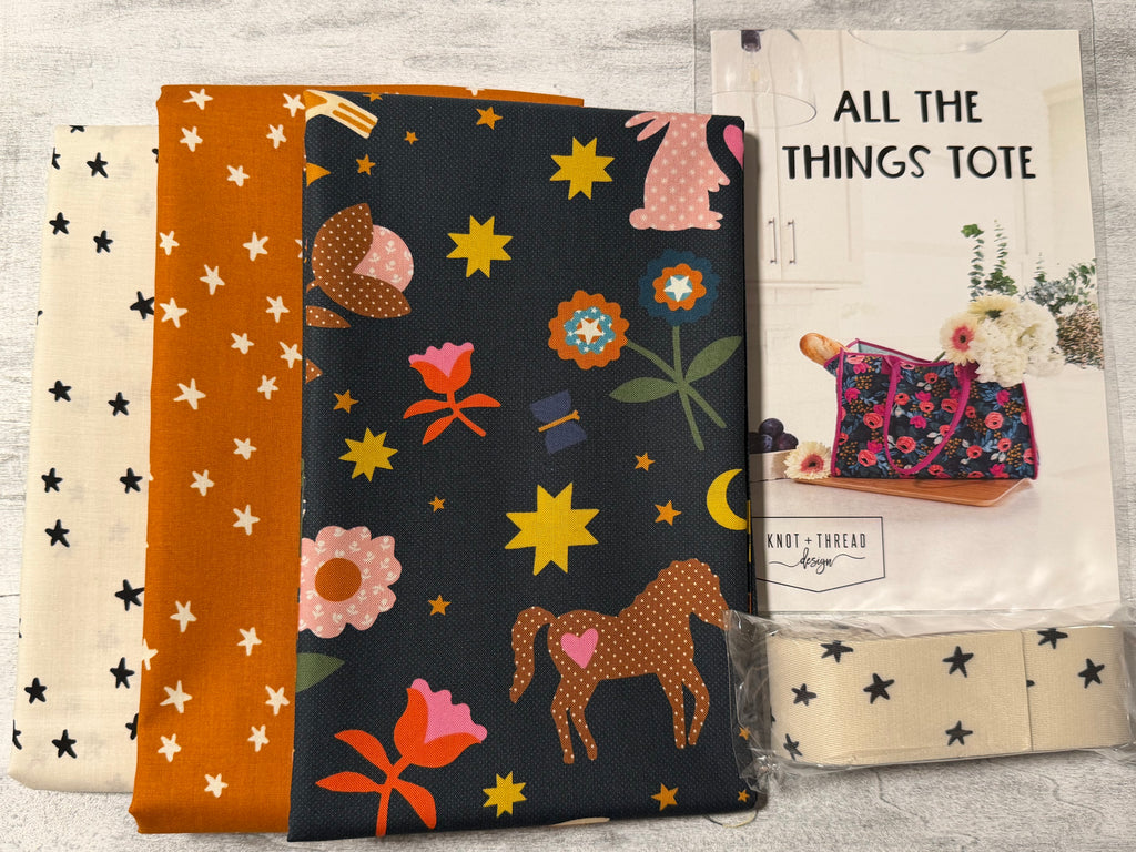All The Things Tote Kit- Mystic Fable | Knot & Thread | Ruby Star Society