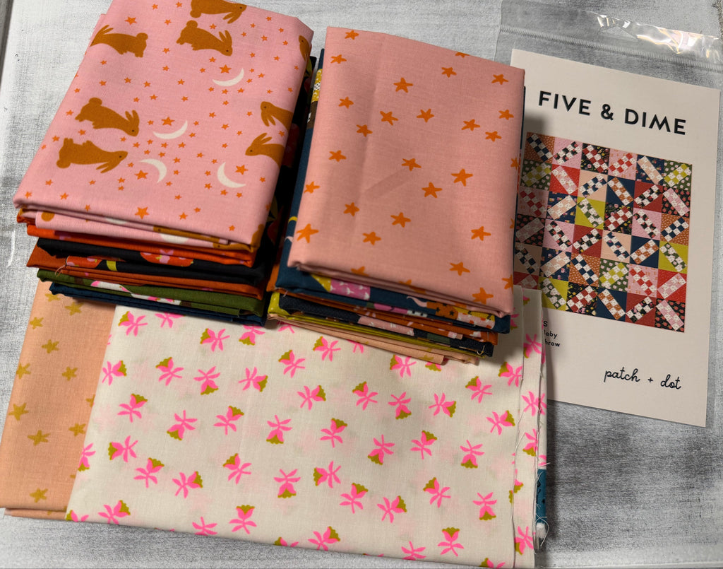 Mystic Fable Five and Dime Quilt Kit - Throw Size