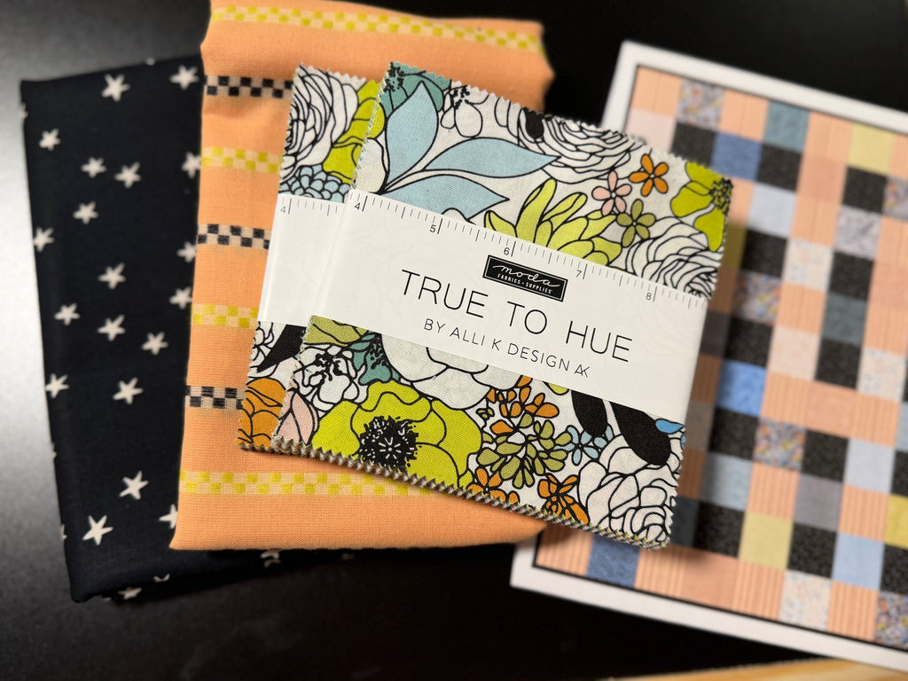 True to Hue Charming Plaid Quilt Kit | Free Ruby Star Society Pattern
