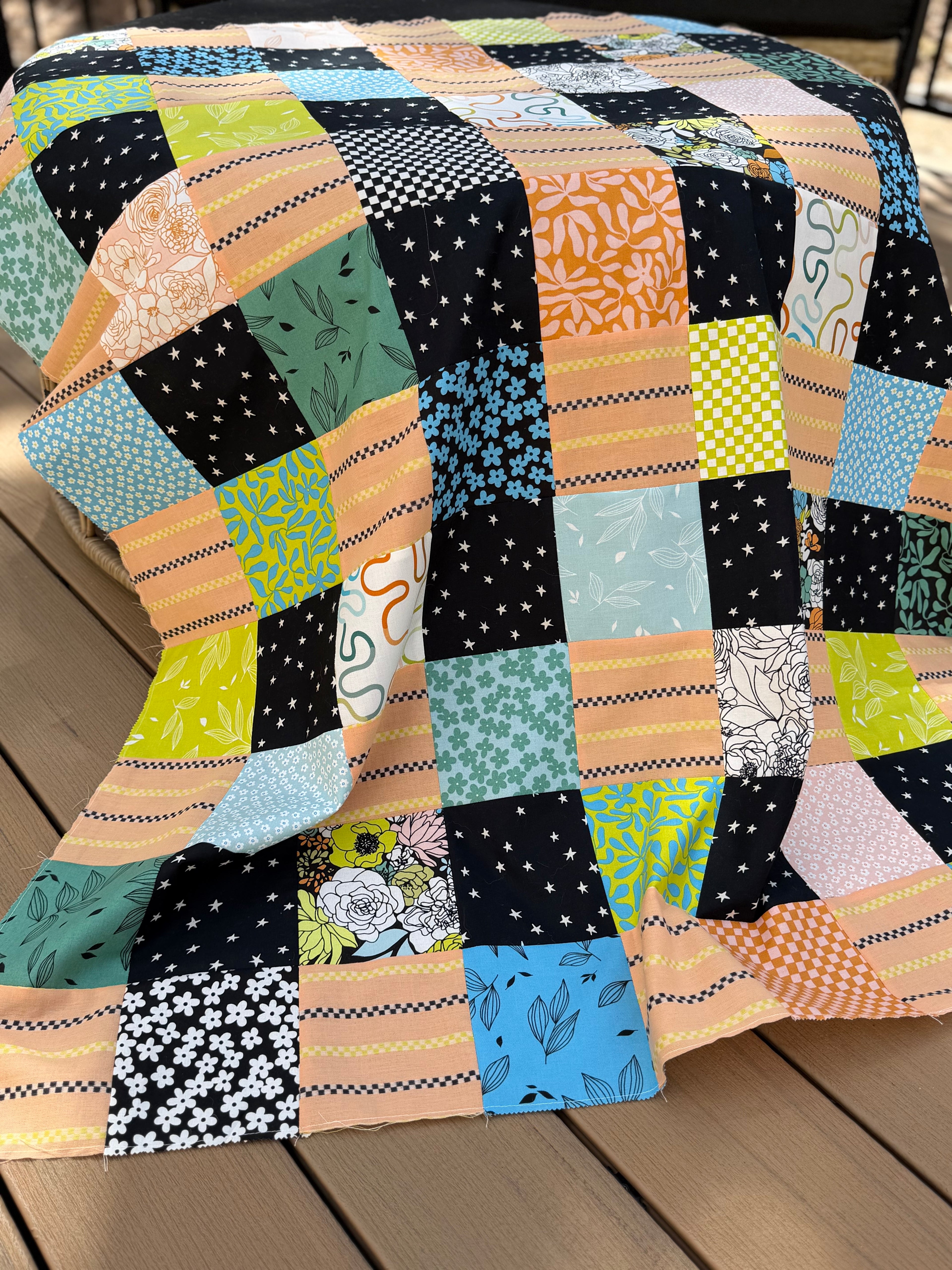 True to Hue Charming Plaid Quilt Kit | Free Ruby Star Society Pattern