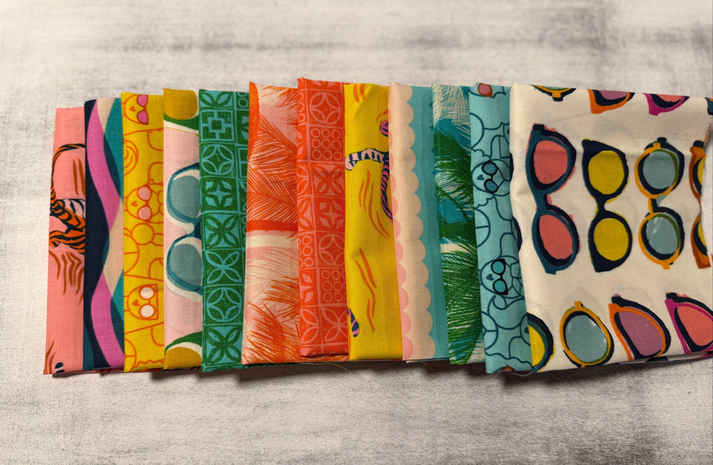 Poolside Too Breezy Quilt Kit - Throw Size