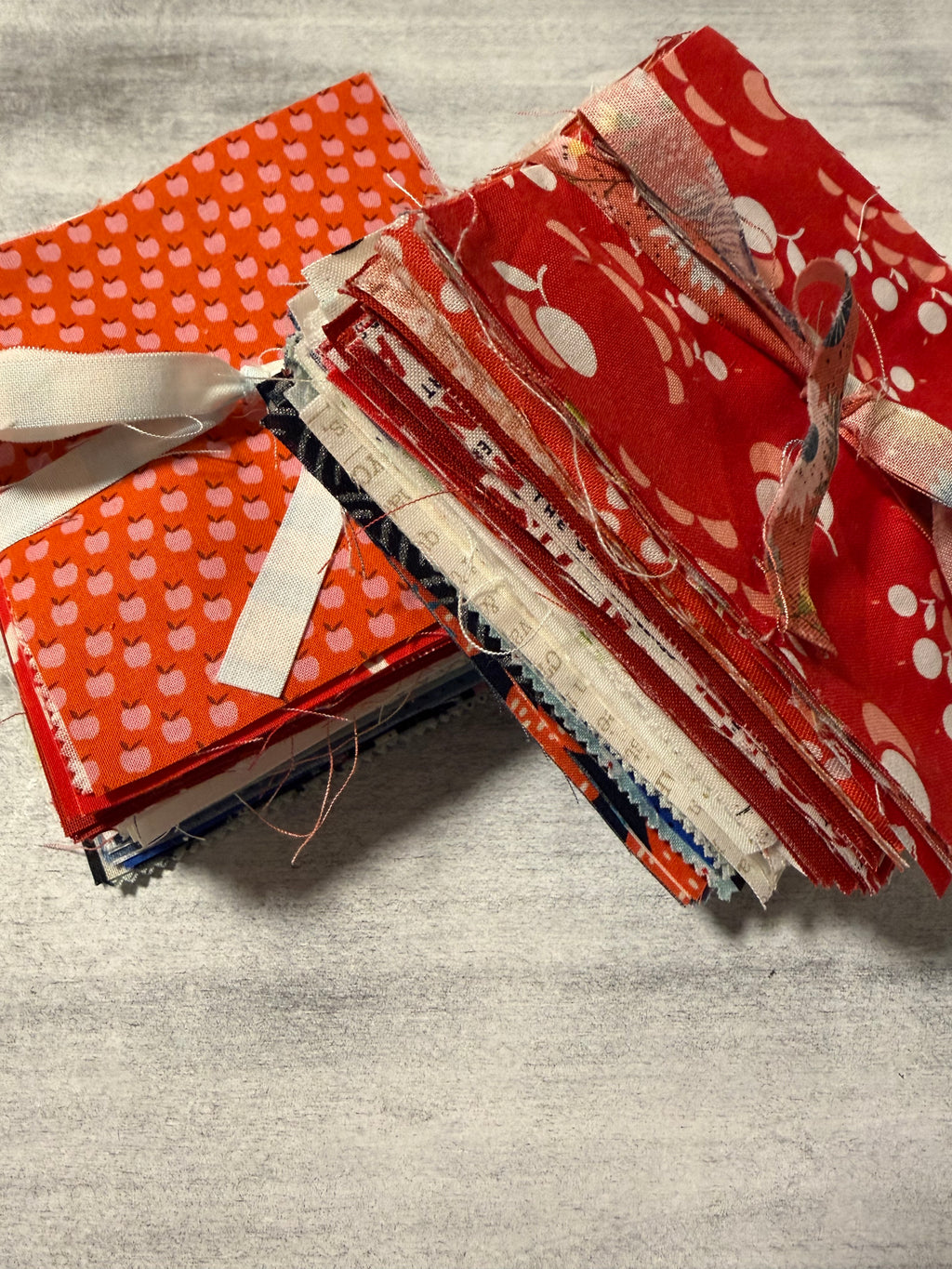 Red, White, and Blue Square Bundle B | Scrap Bundle
