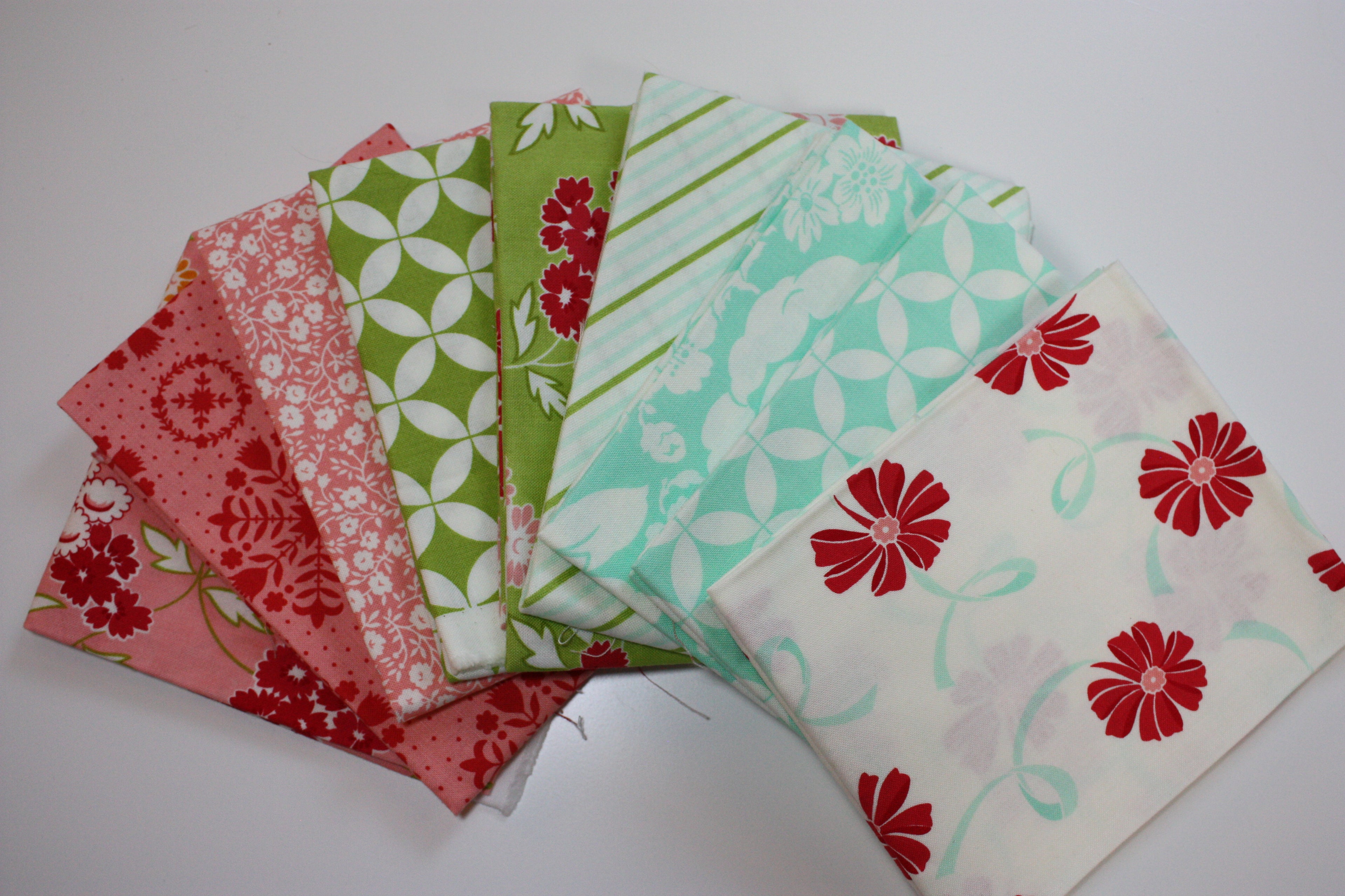 Bonnie and Camille Fat Quarter Bundle- Mixed Lines for Moda Fabrics
