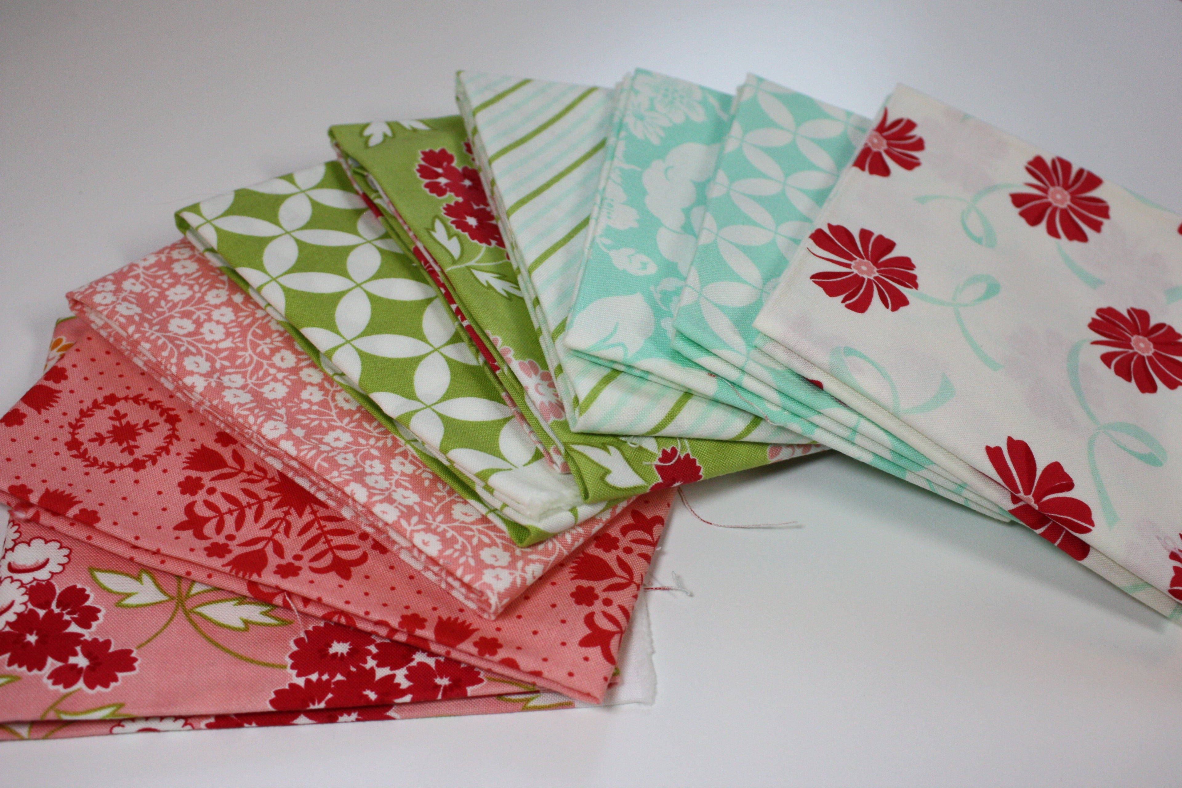 Bonnie and Camille Fat Quarter Bundle- Mixed Lines for Moda Fabrics
