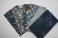 Moda “Cider“ Fat Eighth Bundle -BasicGrey (Blue Colorway)