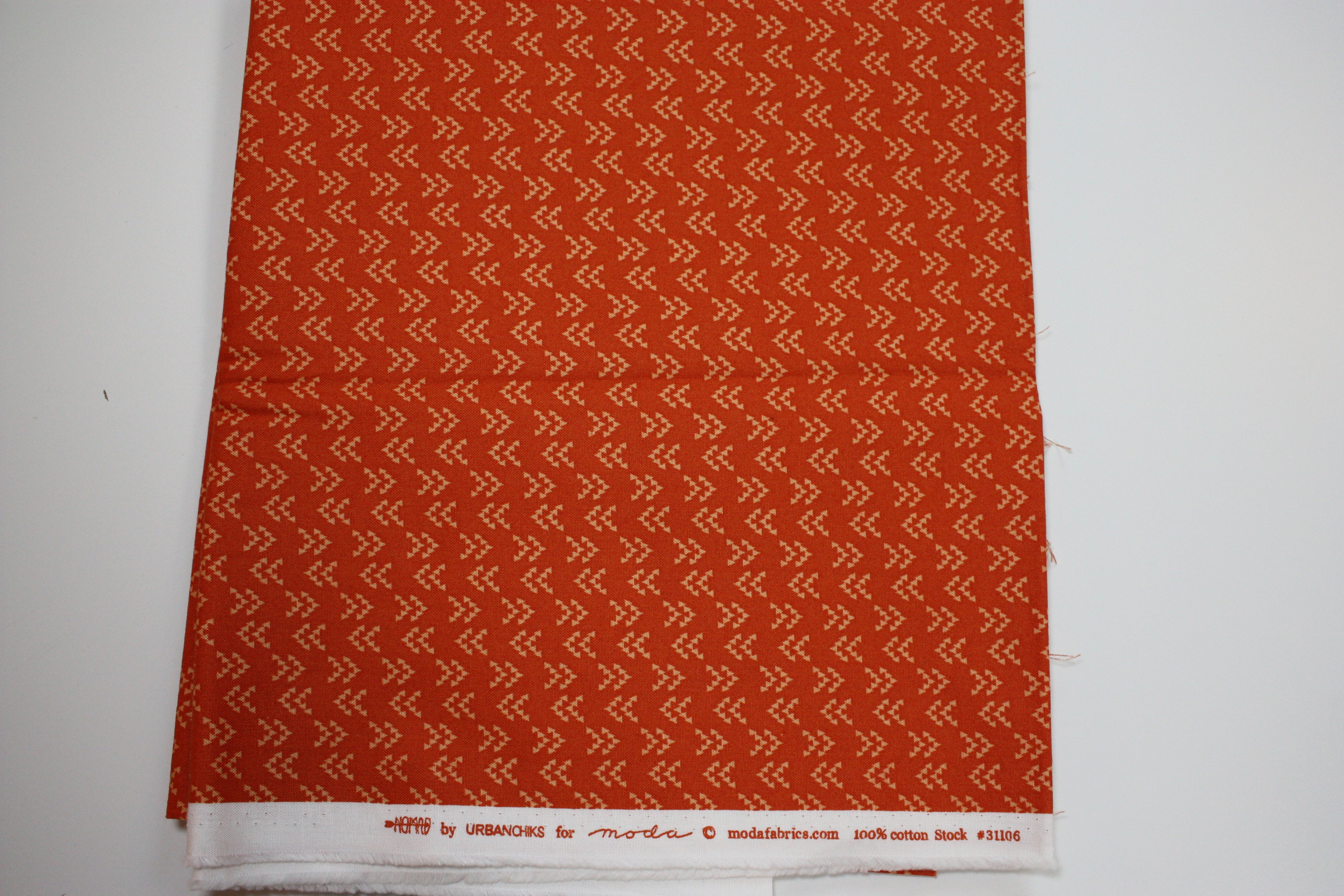Moda Nomad Fabric Cut Orange