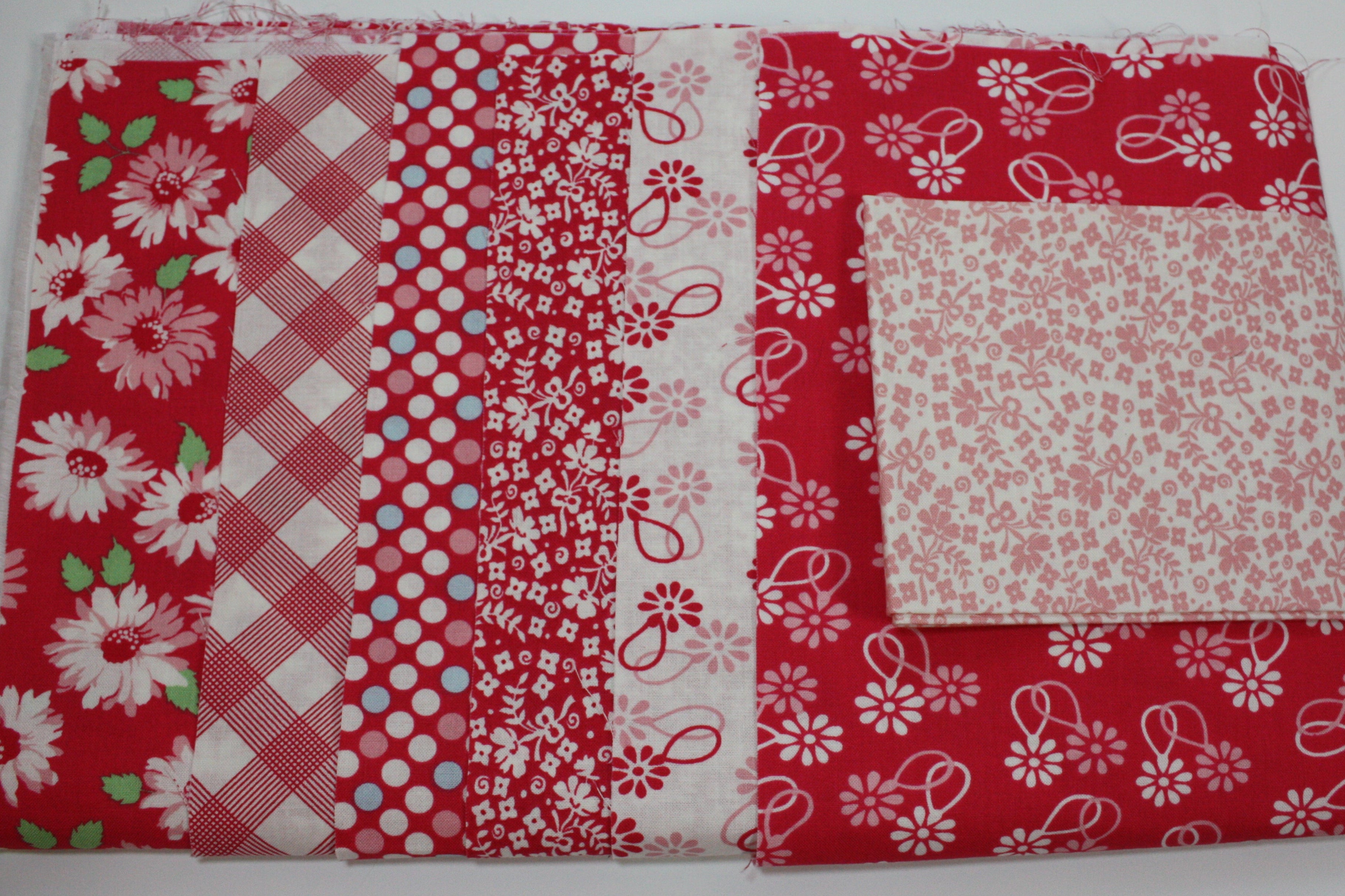 Cheeky Fat Quarter Bundle - Red Prints by Urban Chiks for Moda