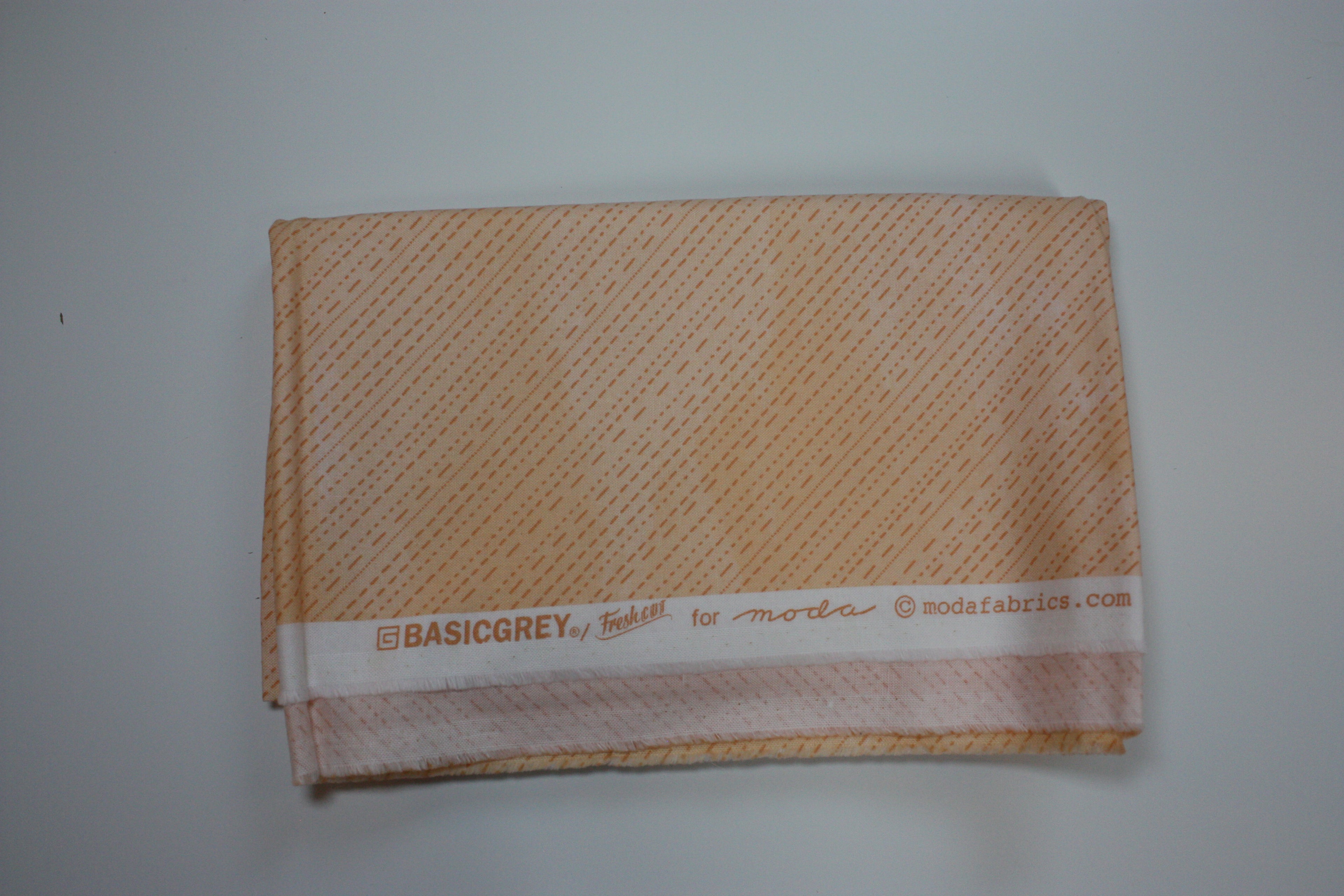 Fresh Cut Fabric-  1 Yard Orange Stripe by BasicGrey for Moda