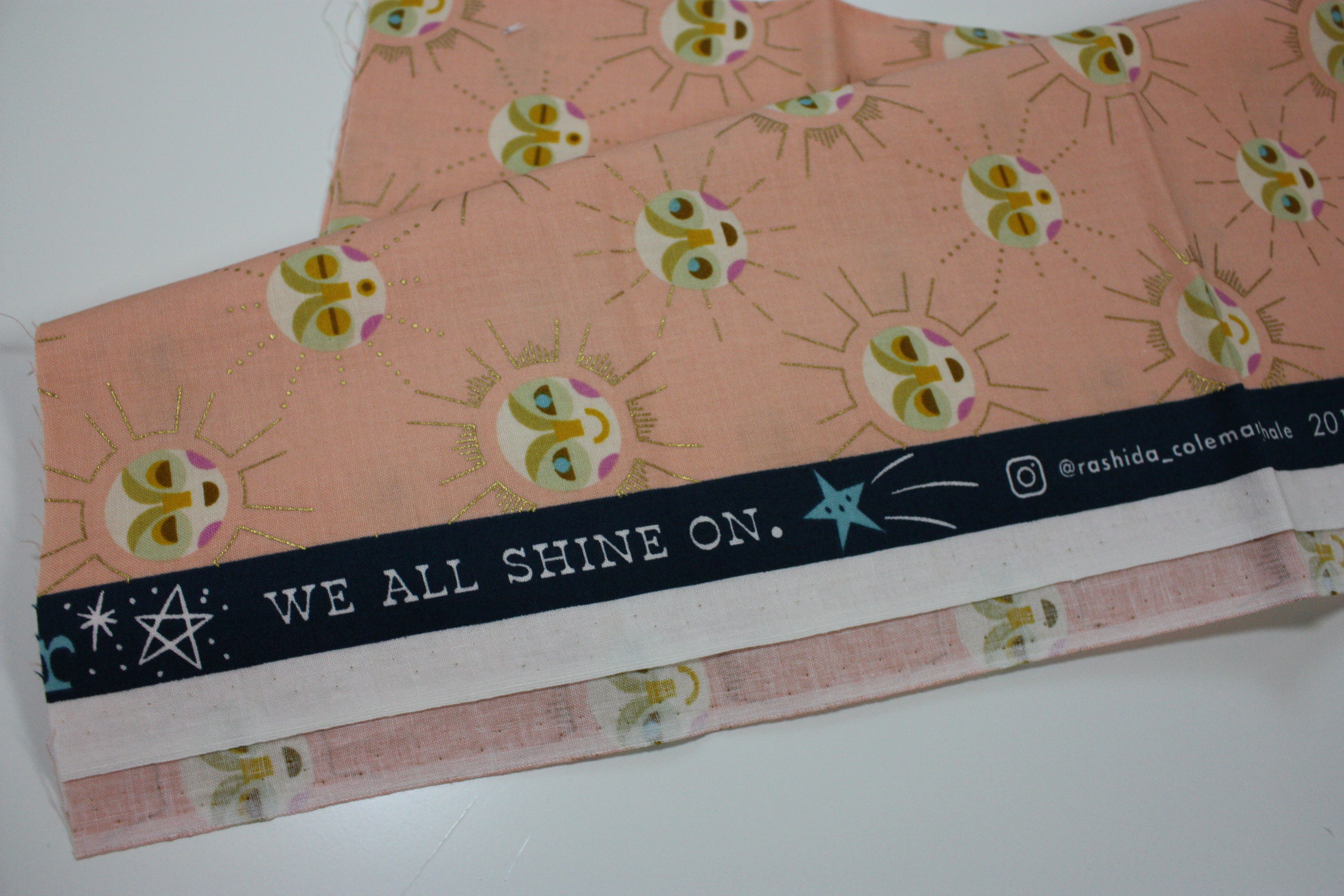 Stellar Sun Fabric Cut Ruby Star Society