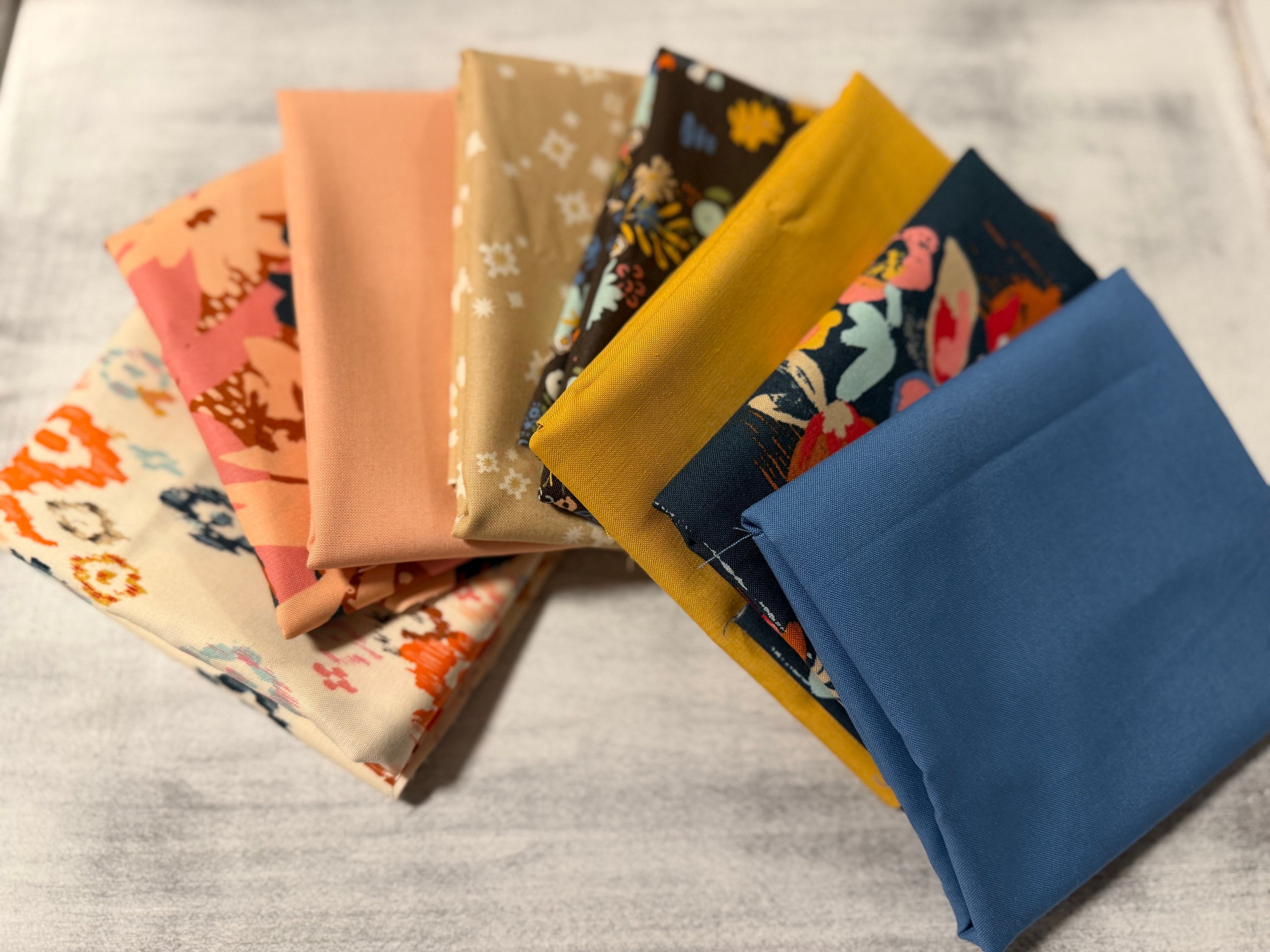 Boho Haven Bullseye Quilt Kit - Throw Size
