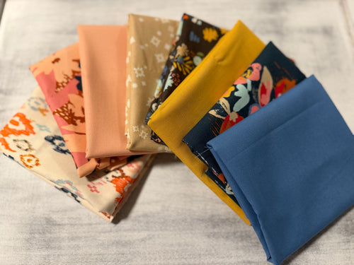 Boho Haven Bullseye Quilt Kit - Throw Size