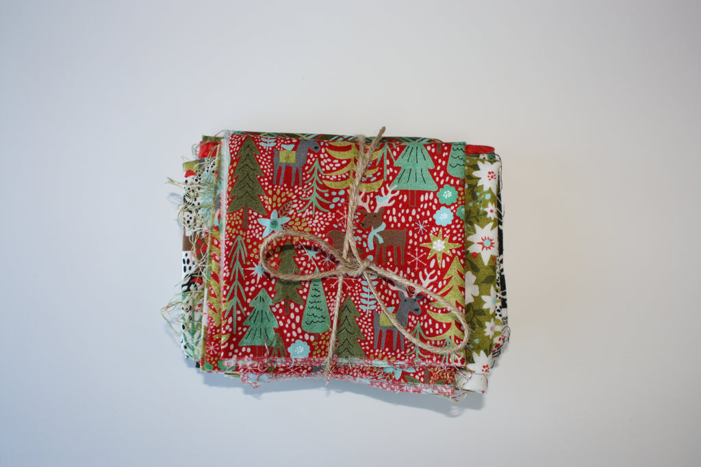 Juniper Berry Scrap Bag - 7oz Scraps Juniper Berry by BasicGrey for Moda