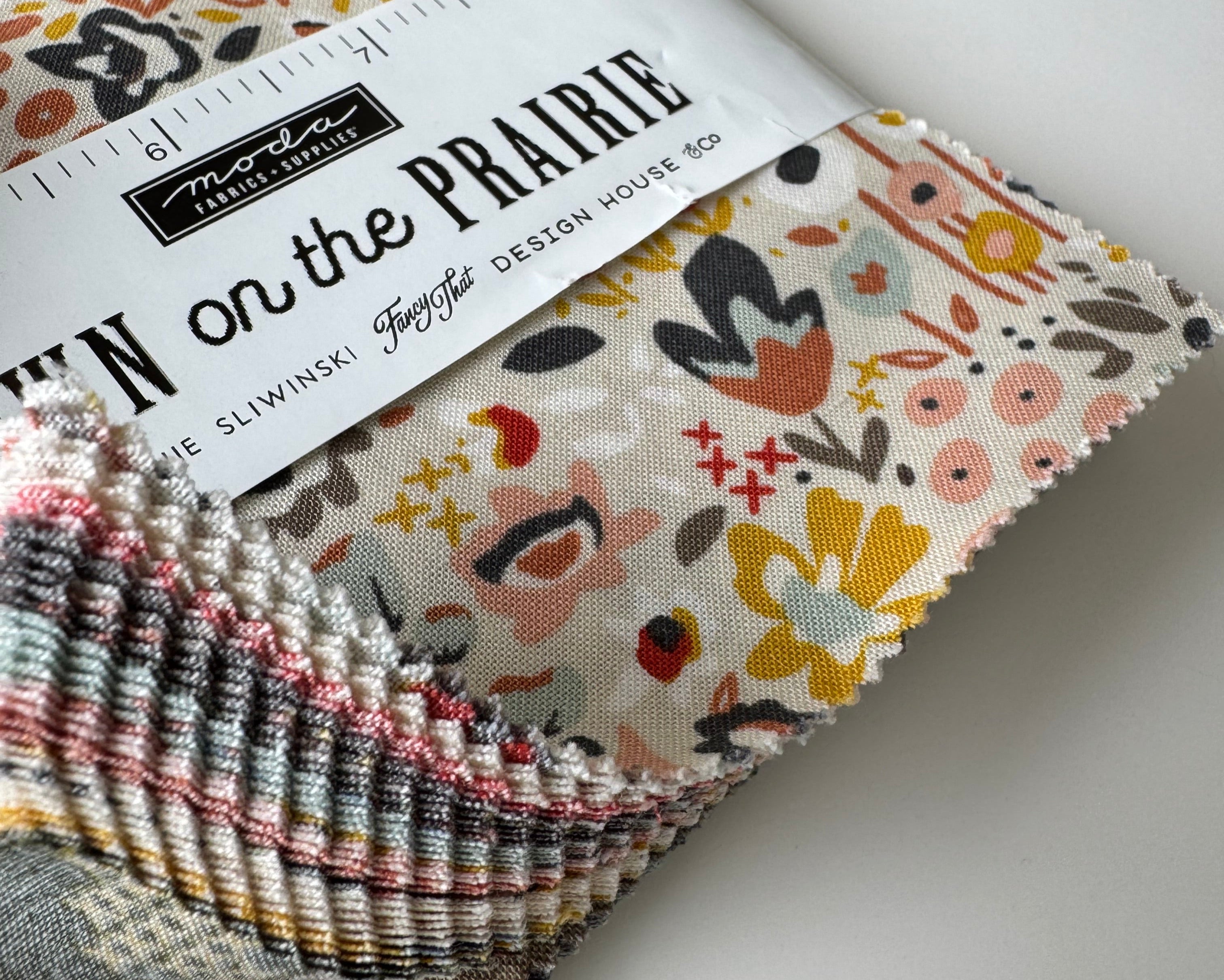Dawn on The Prairie Charm Pack- Fancy That Design House for Moda Fabrics