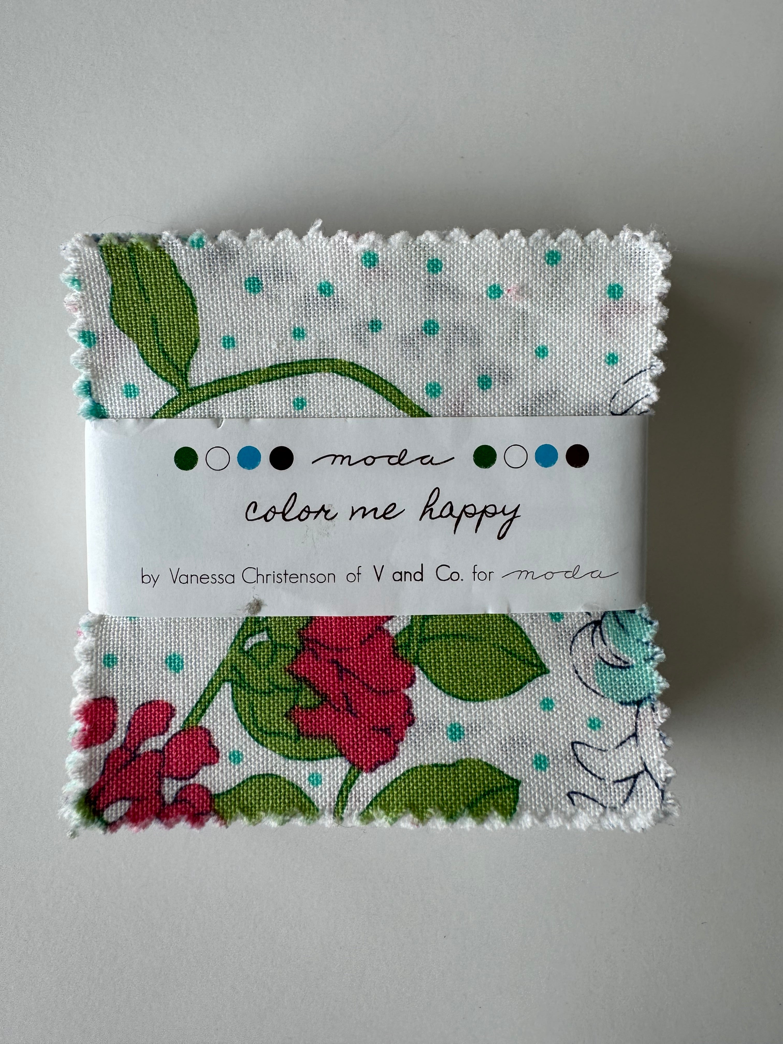 Color Me Happy Mini Charm Pack