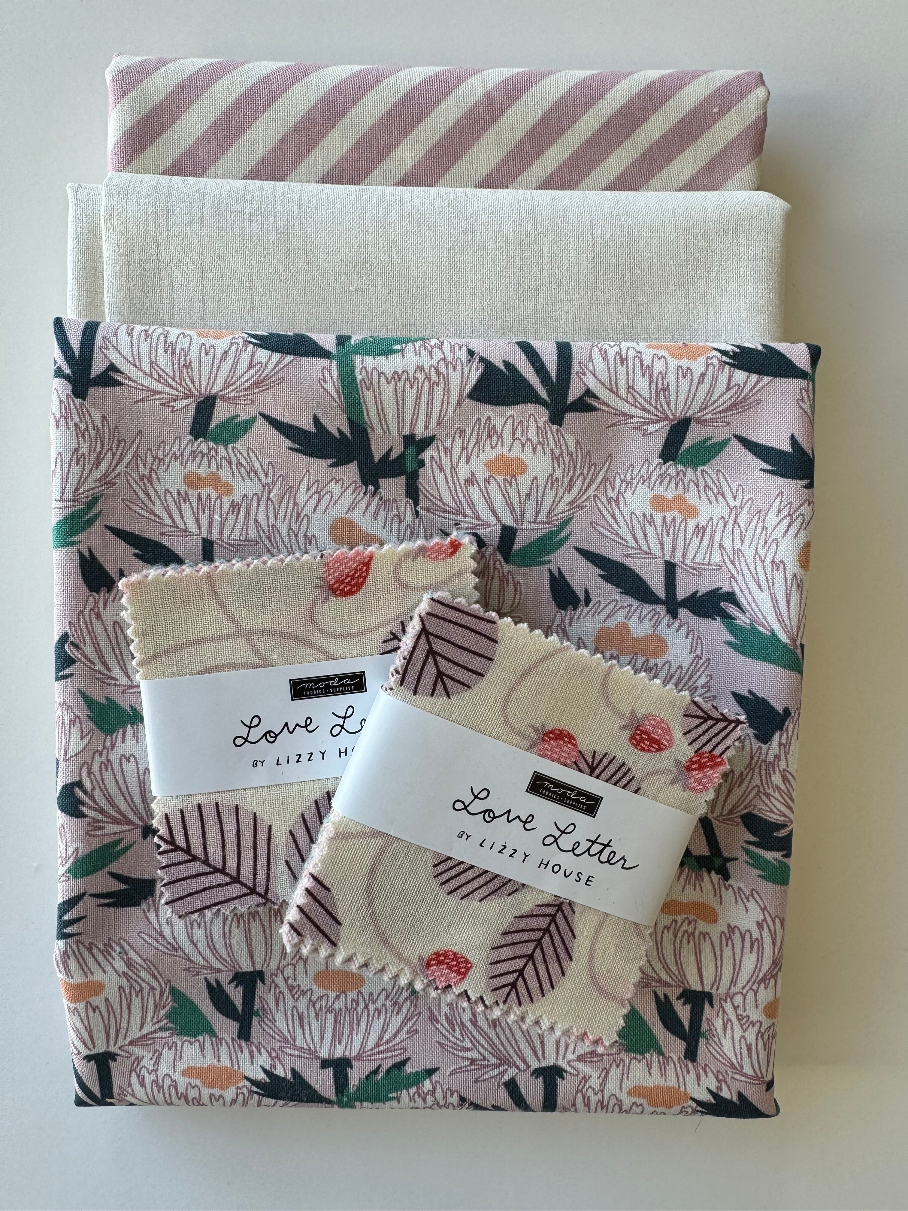 March “Choose Your Own Adventure” Kit (A) - Mini Charms + Half Yards - Curated by S.E.W.